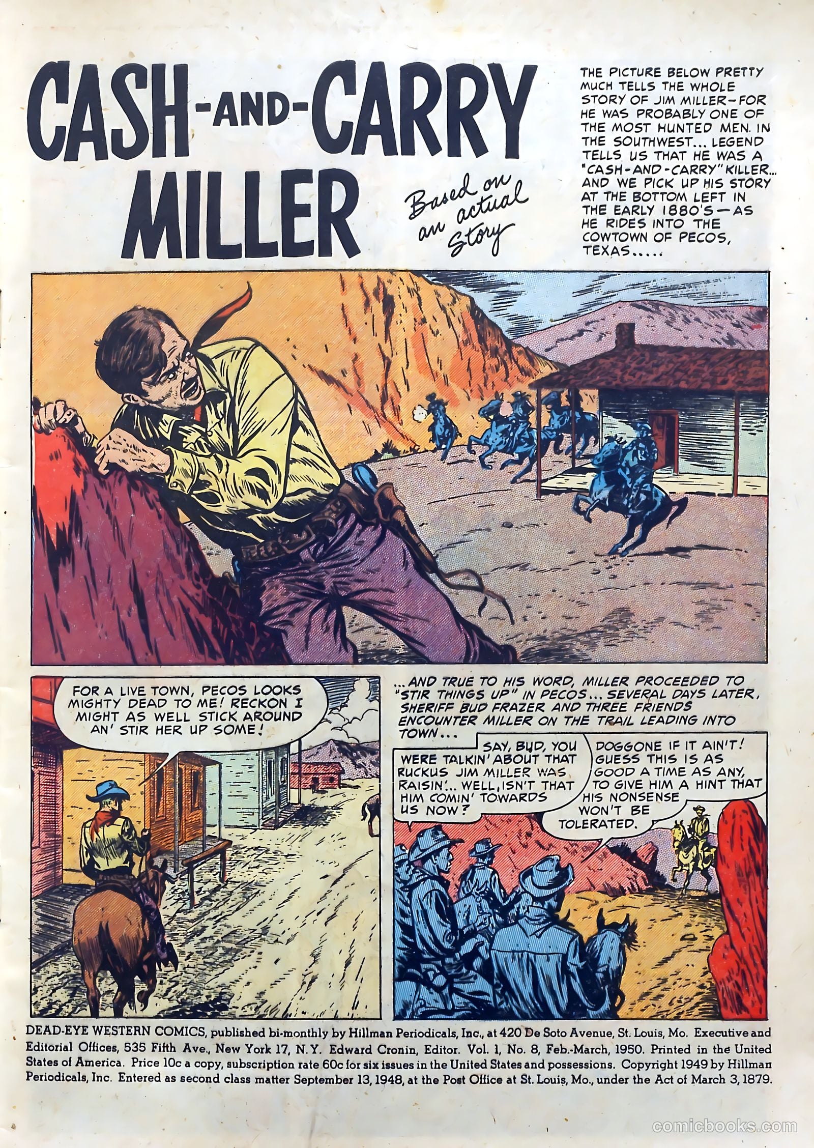 Dead-Eye Western v1 #8 — page 3 of 52