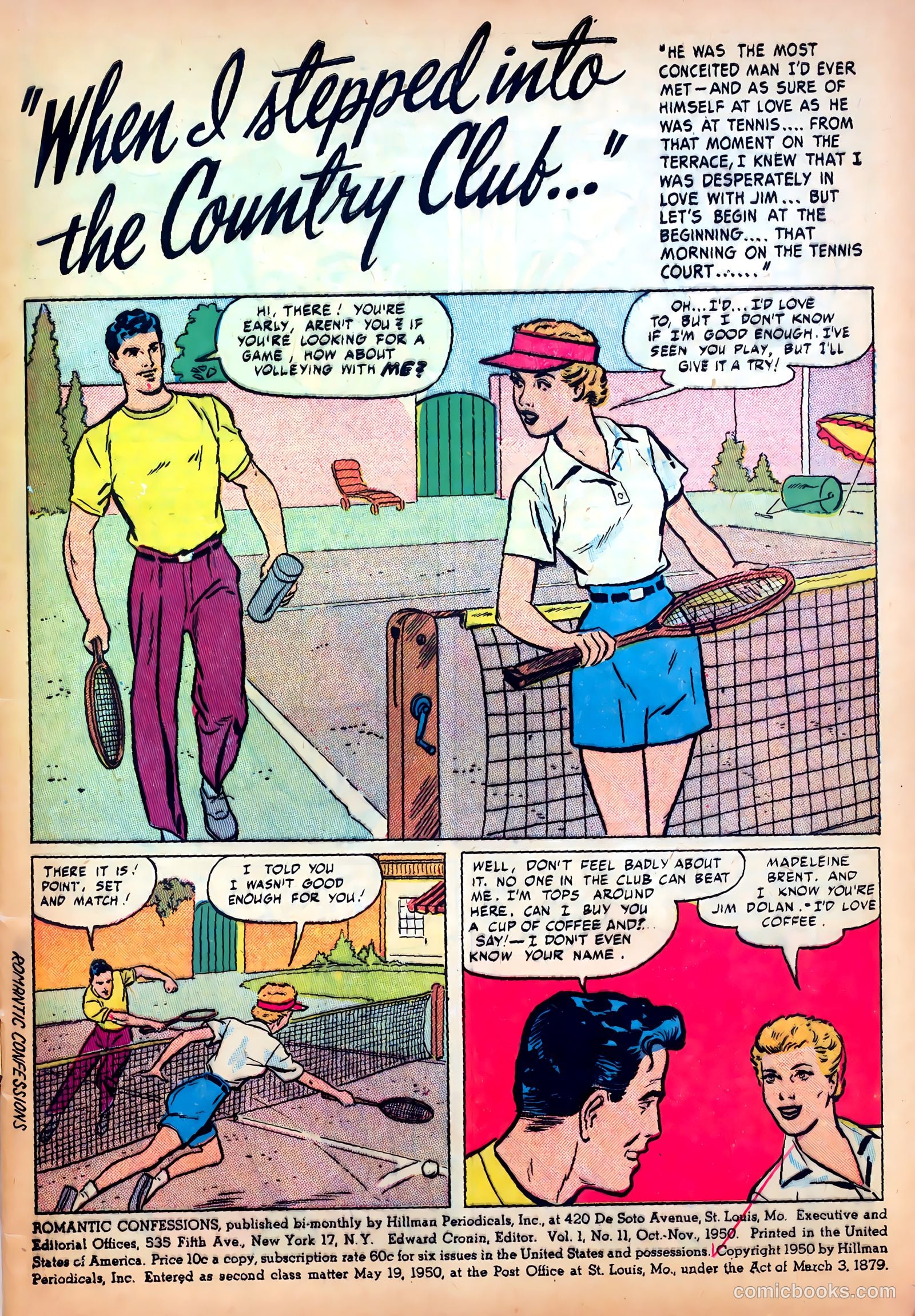Romantic Confessions v1 #11 — page 3 of 52