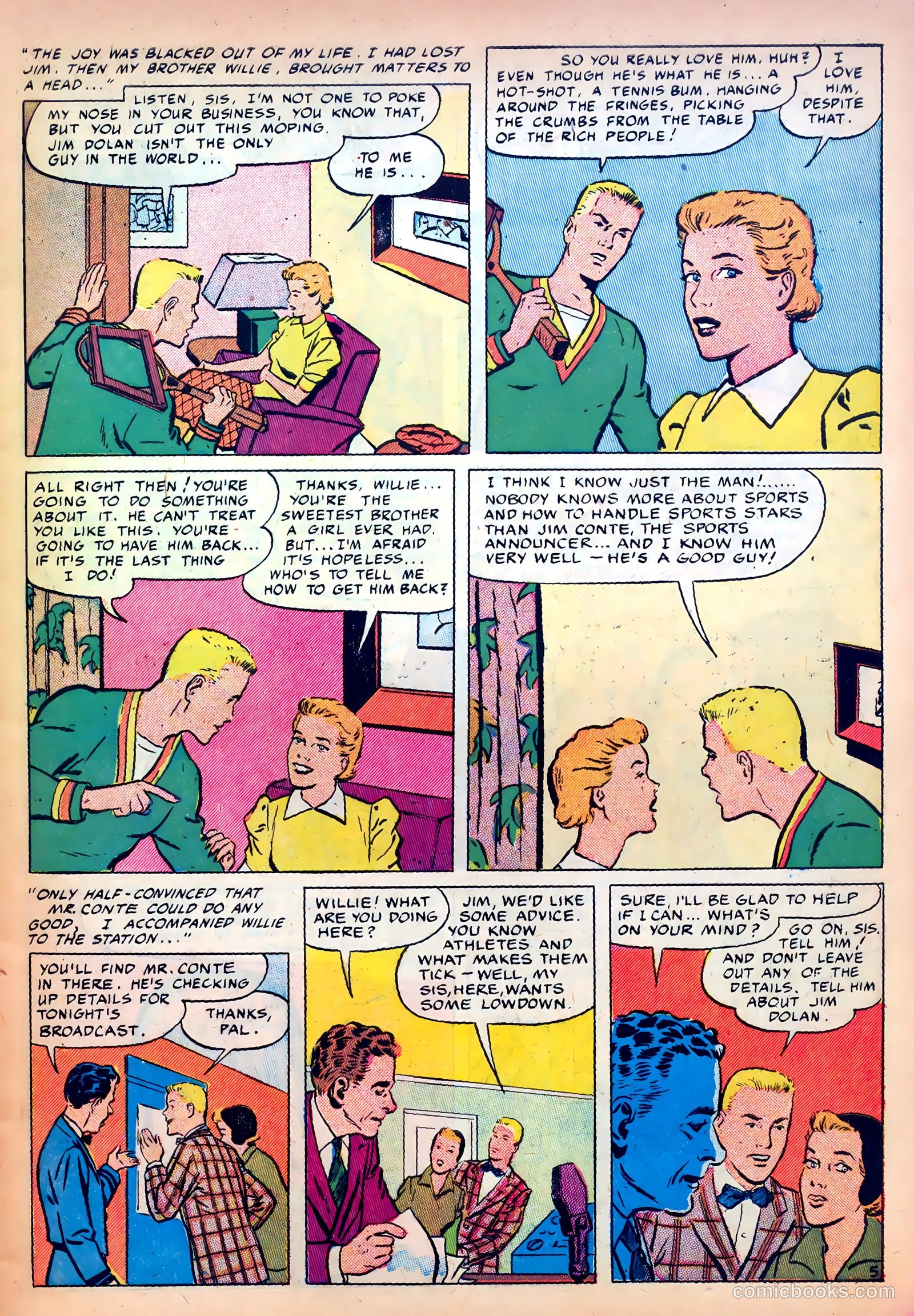 Romantic Confessions v1 #11 — page 7 of 52