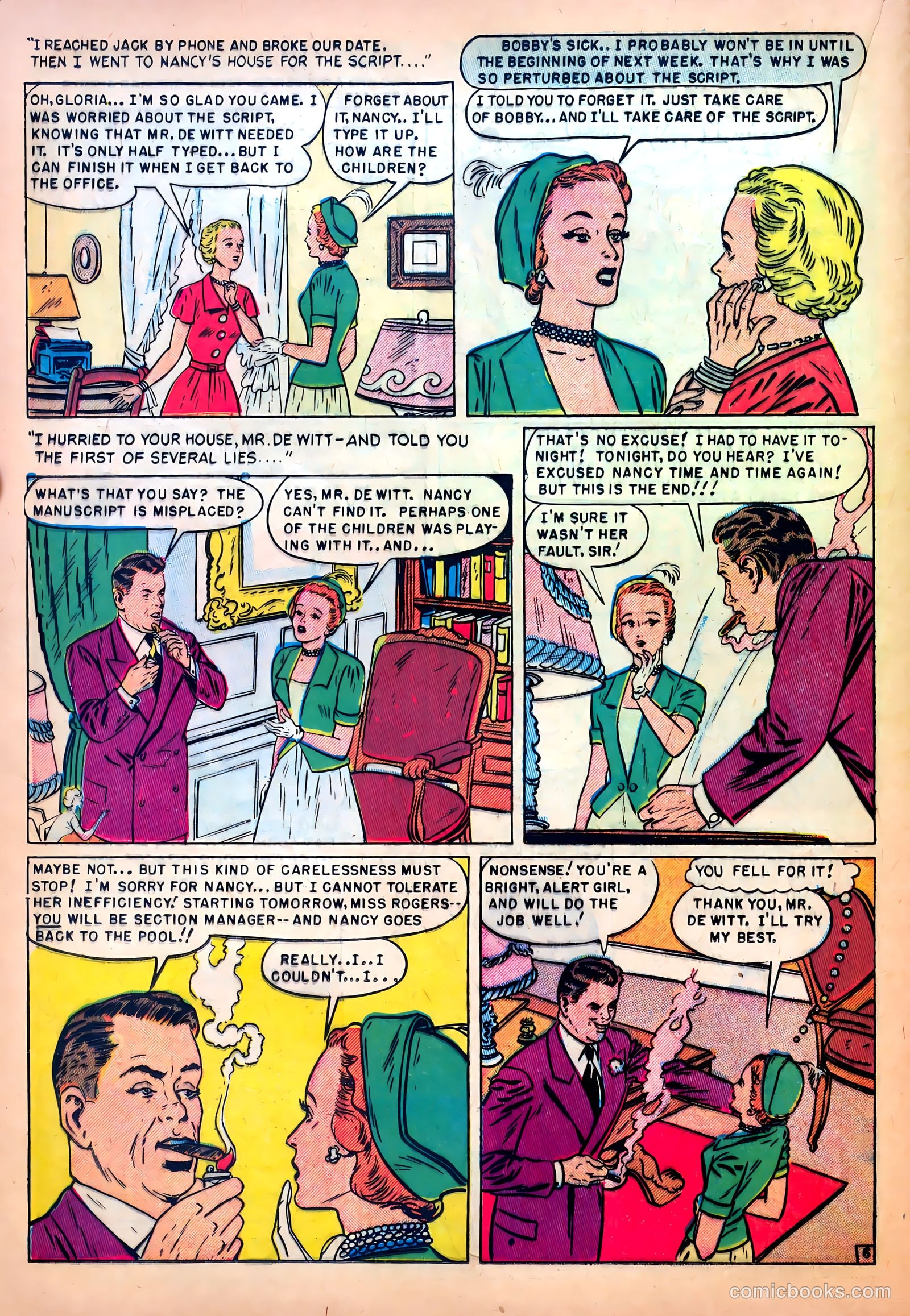 Romantic Confessions v1 #11 — page 36 of 52