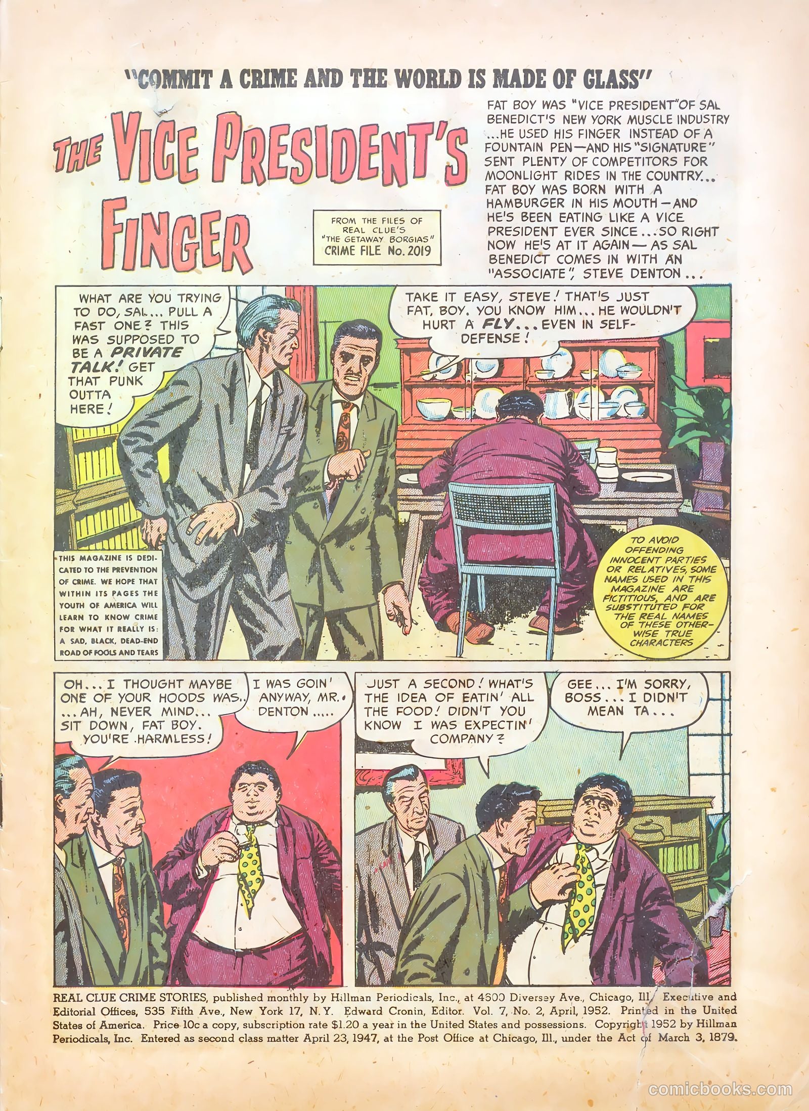 Real Clue Crime Stories v7 #2 — page 3 of 36