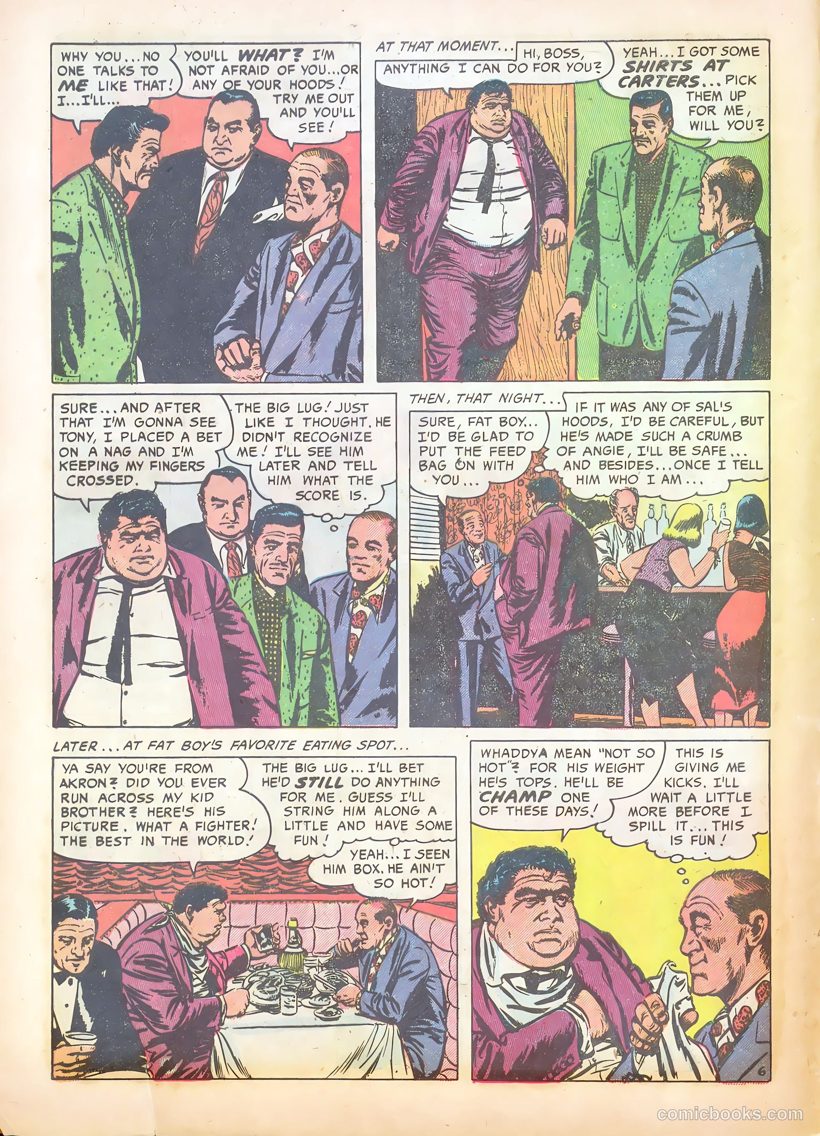 Real Clue Crime Stories v7 #2 — page 8 of 36