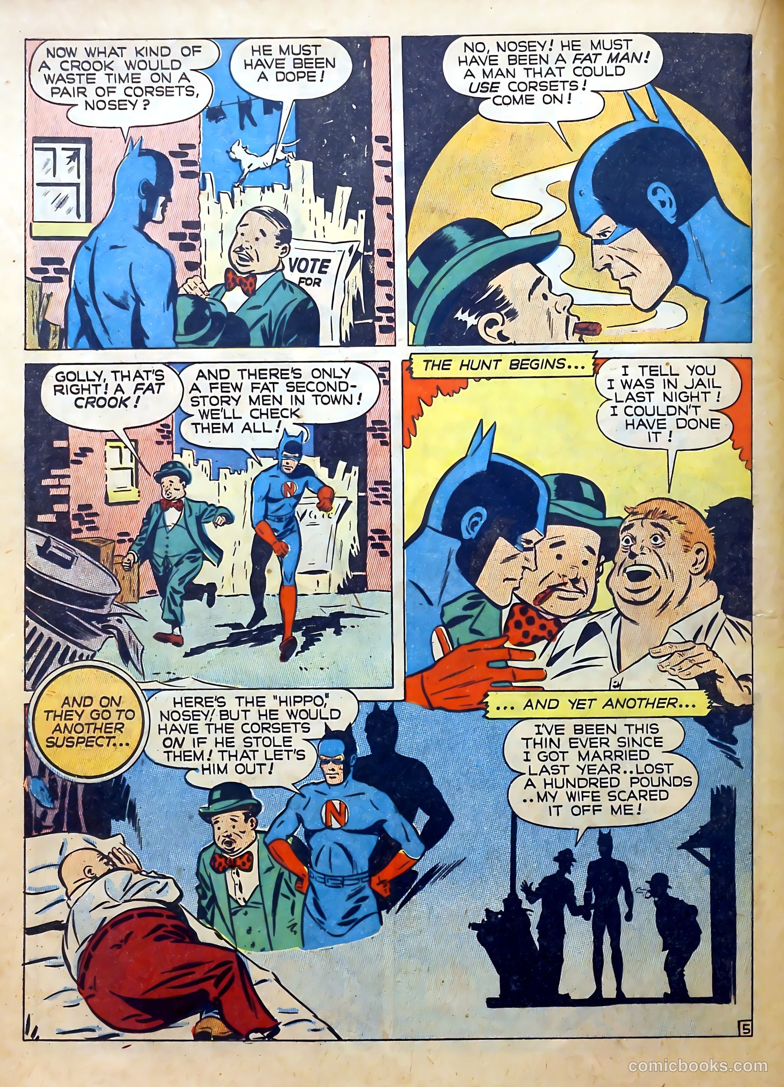 Clue Comics #14 (1943) — page 32 of 52