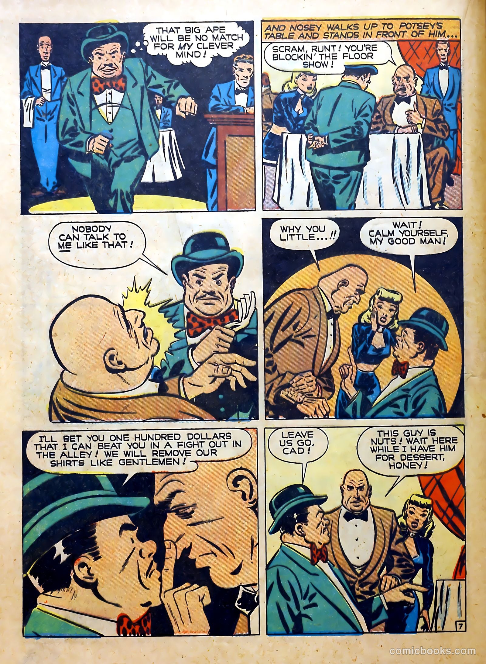 Clue Comics #14 (1943) — page 34 of 52