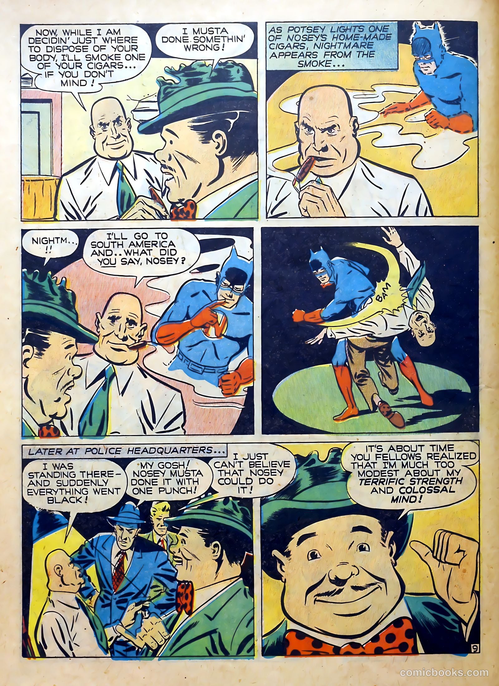 Clue Comics #14 (1943) — page 36 of 52