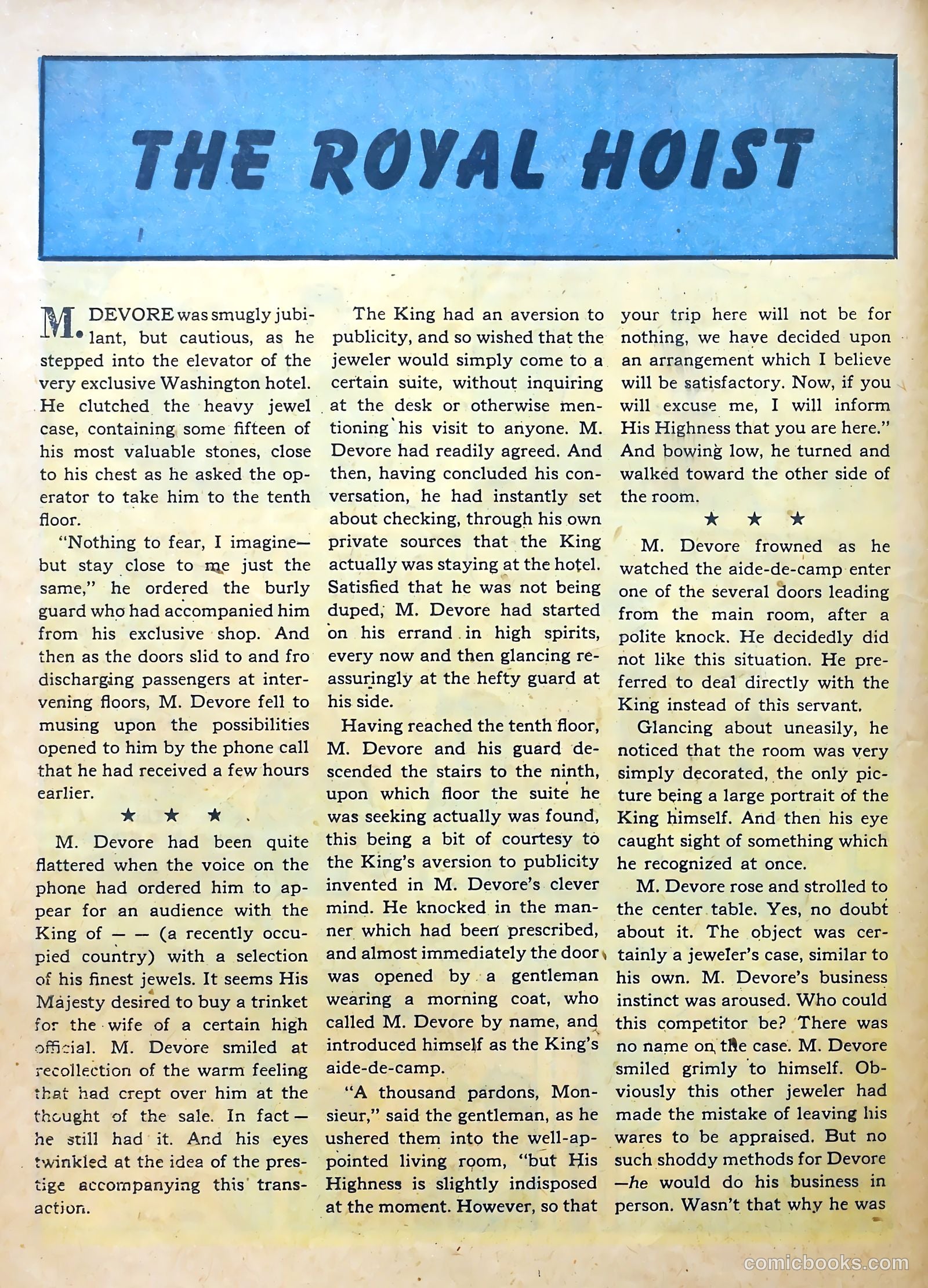 Clue Comics #14 (1943) — page 38 of 52