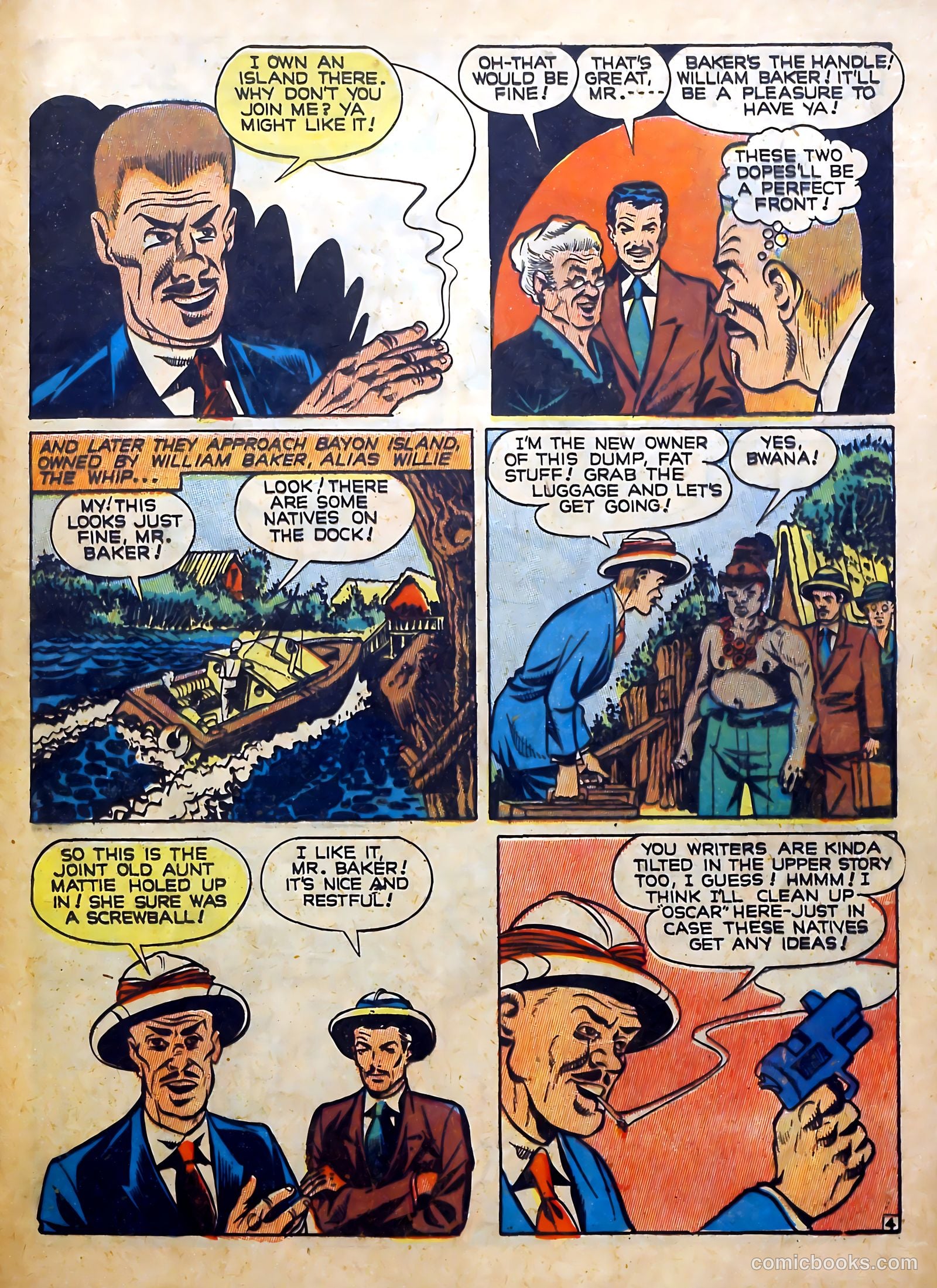 Clue Comics #14 (1943) — page 43 of 52