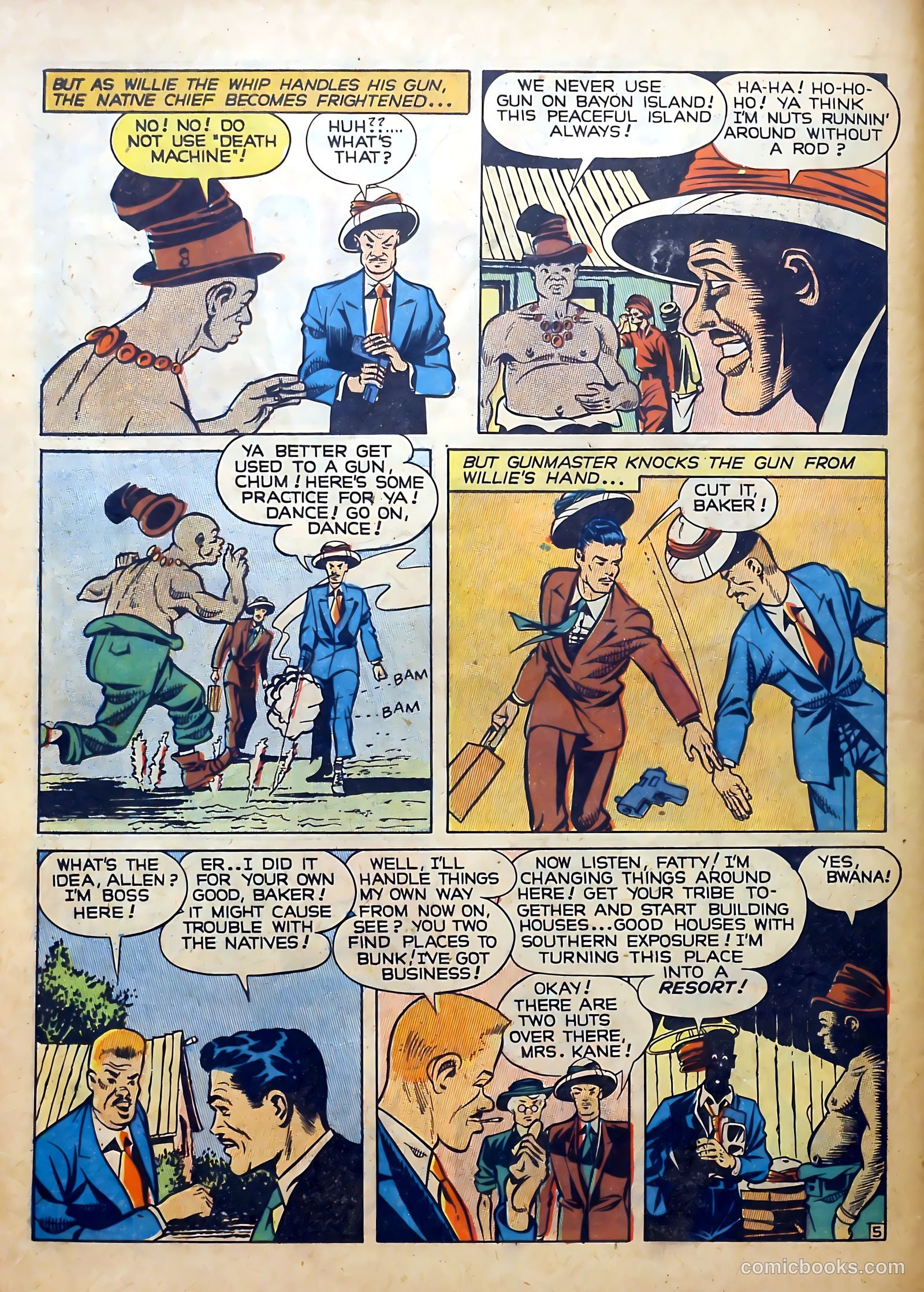 Clue Comics #14 (1943) — page 44 of 52