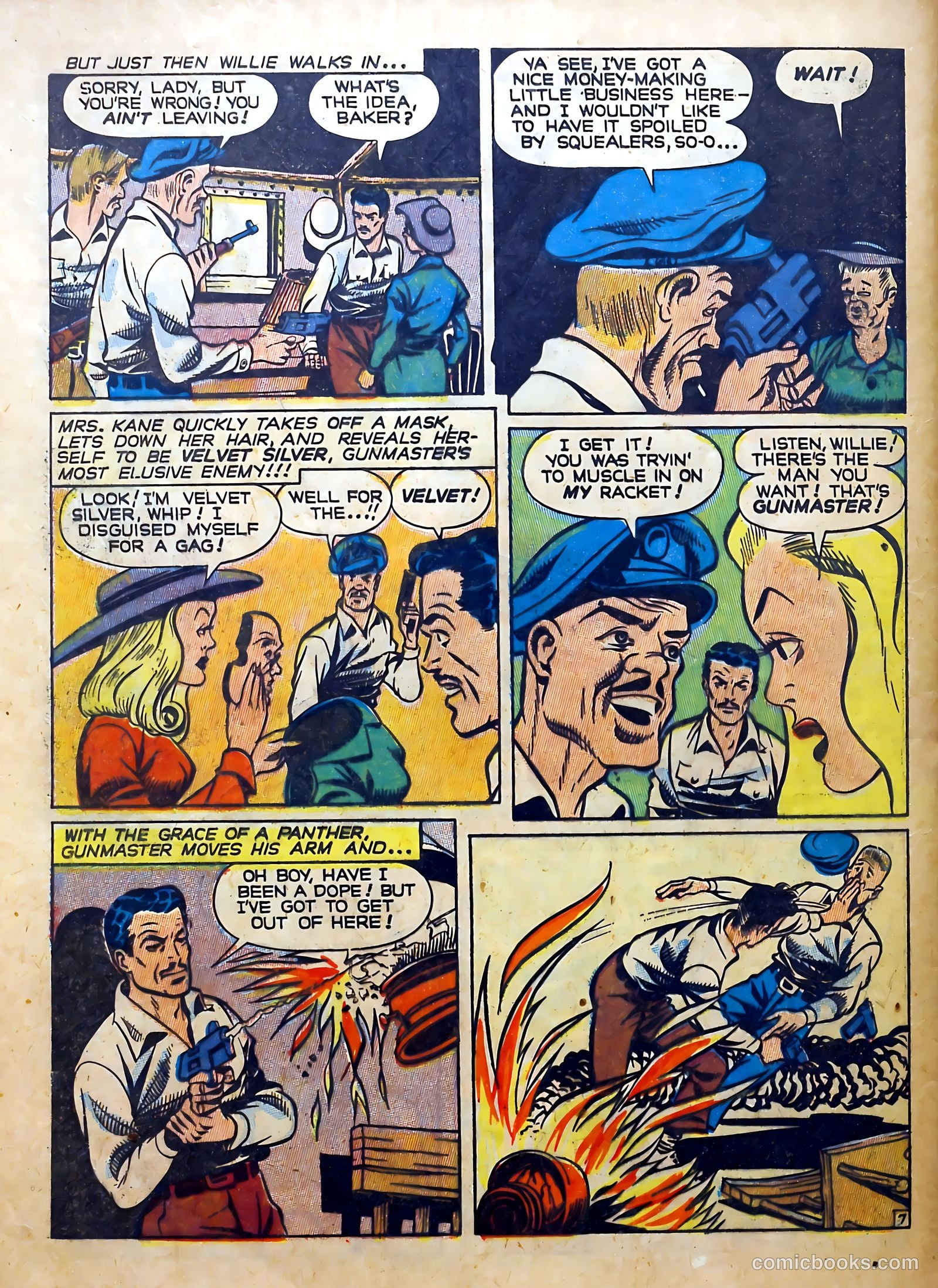 Clue Comics #14 (1943) — page 46 of 52