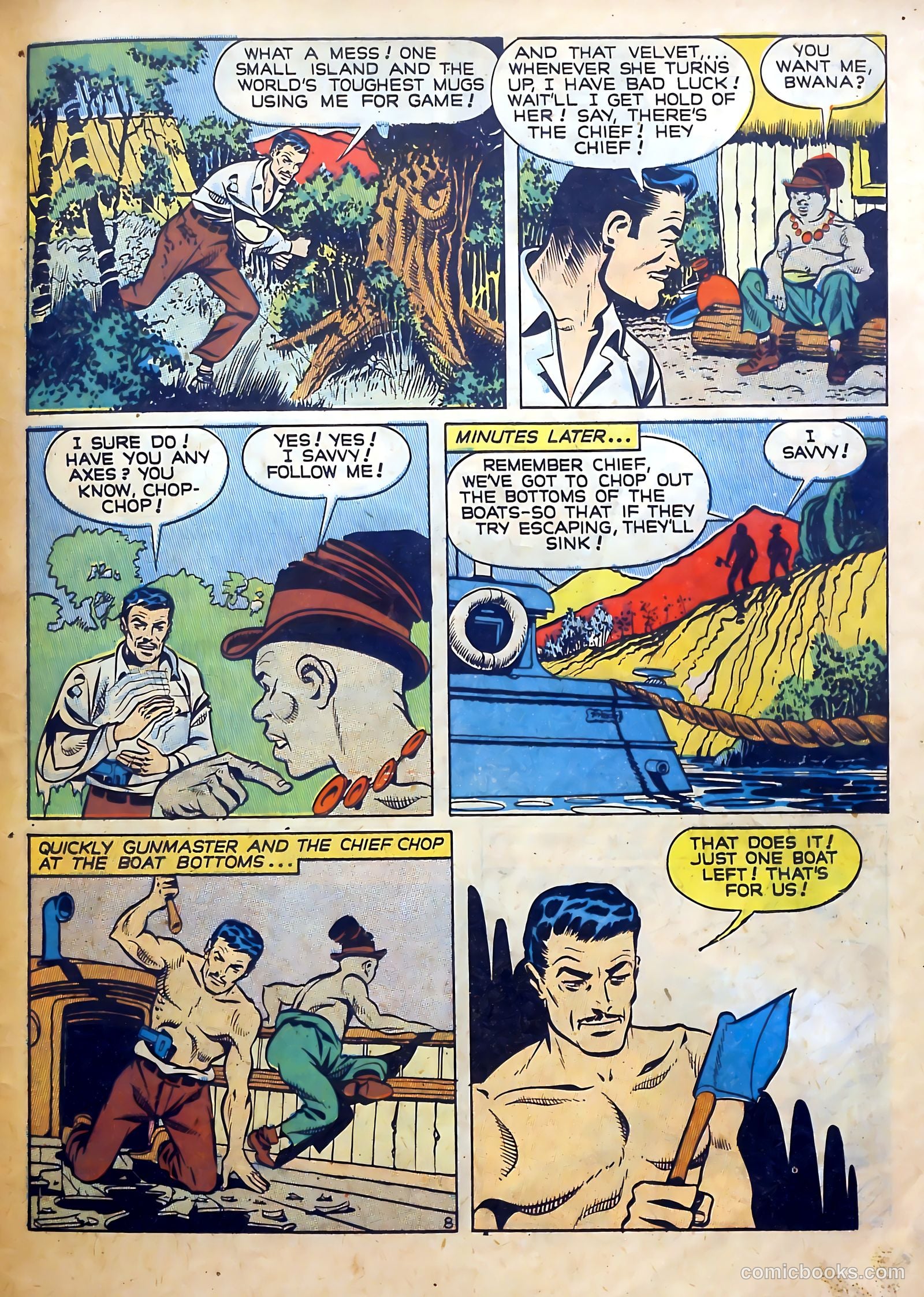 Clue Comics #14 (1943) — page 47 of 52