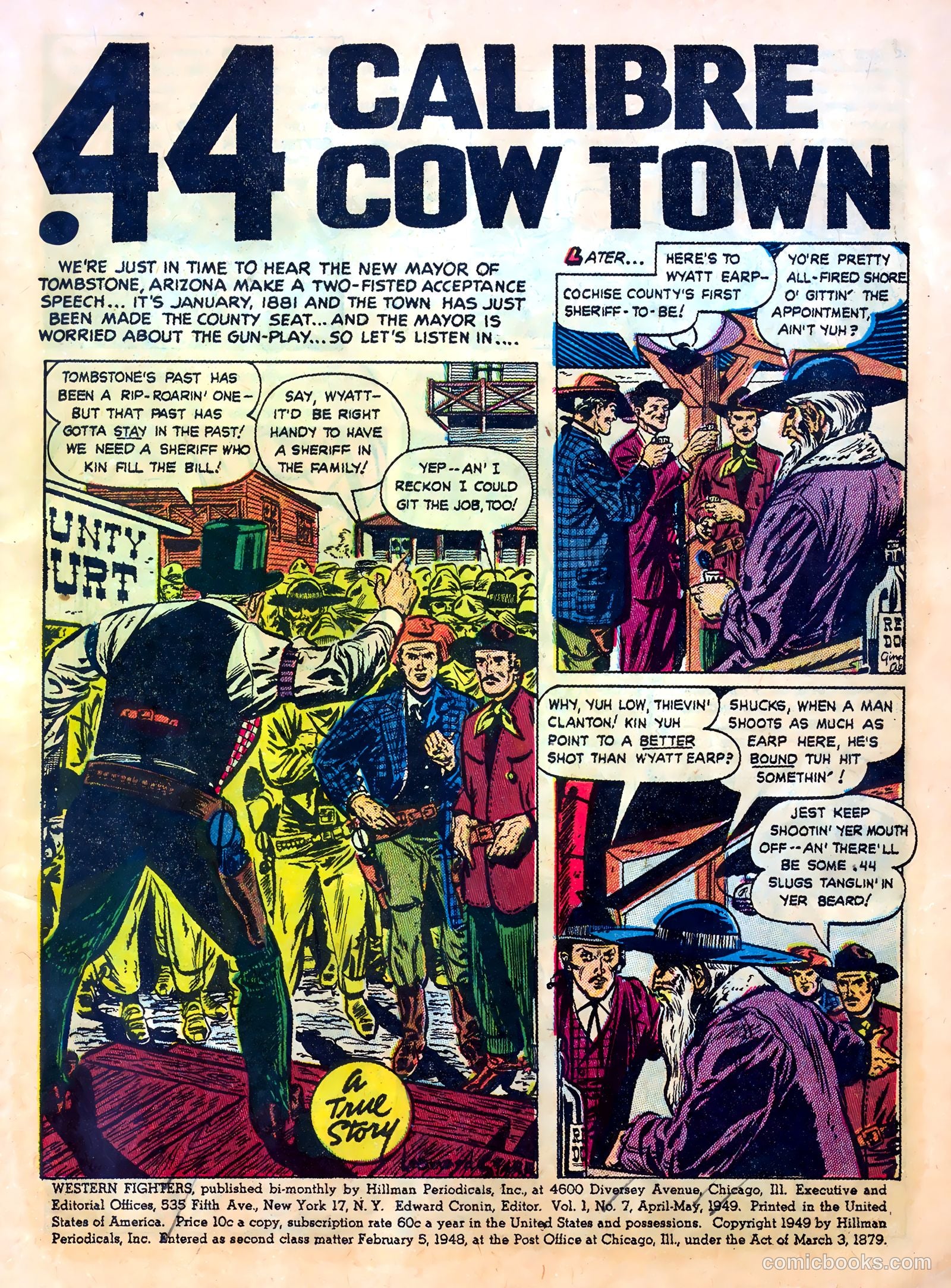 Western Fighters v1 #7 — page 3 of 52