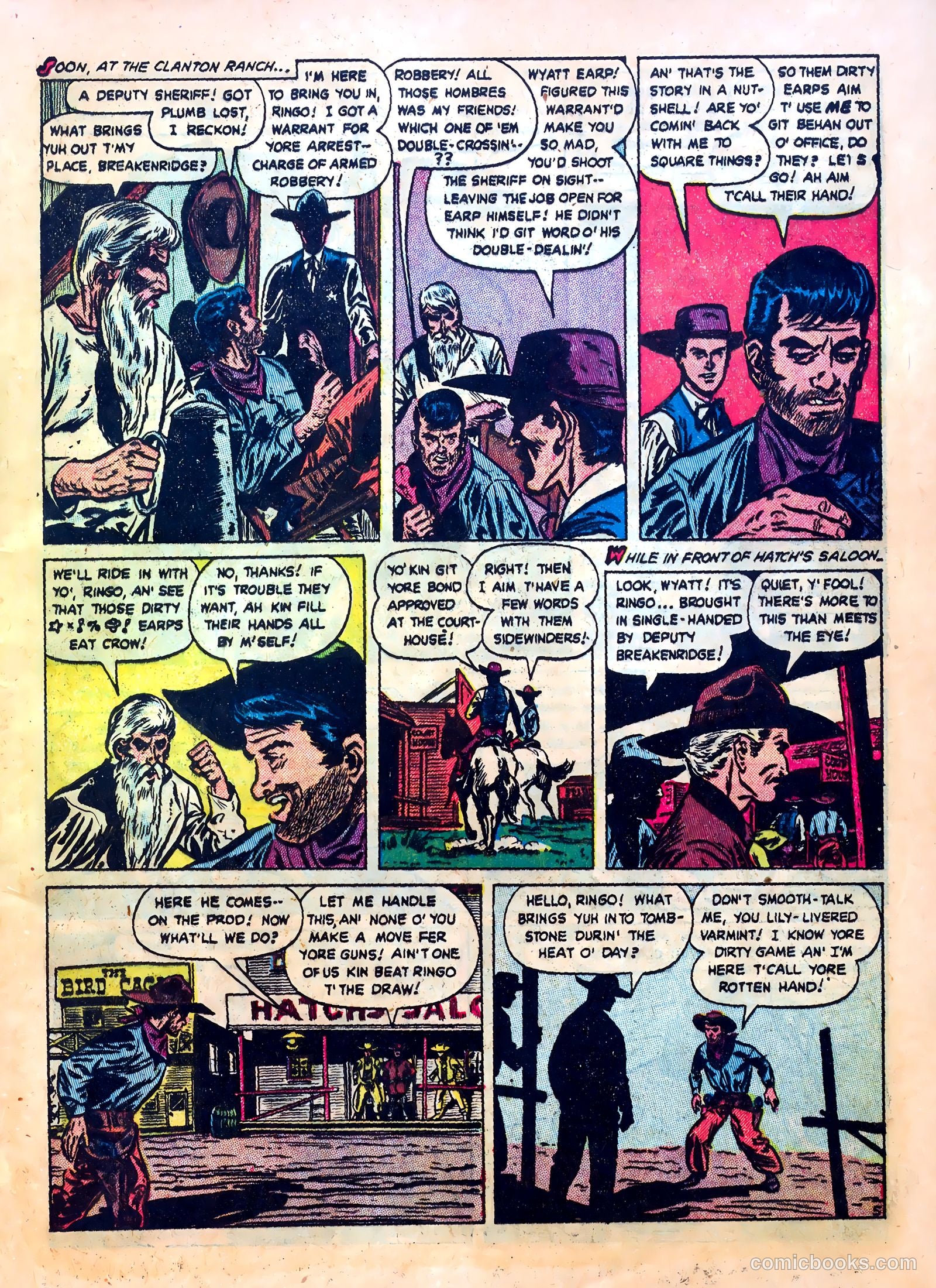 Western Fighters v1 #7 — page 7 of 52