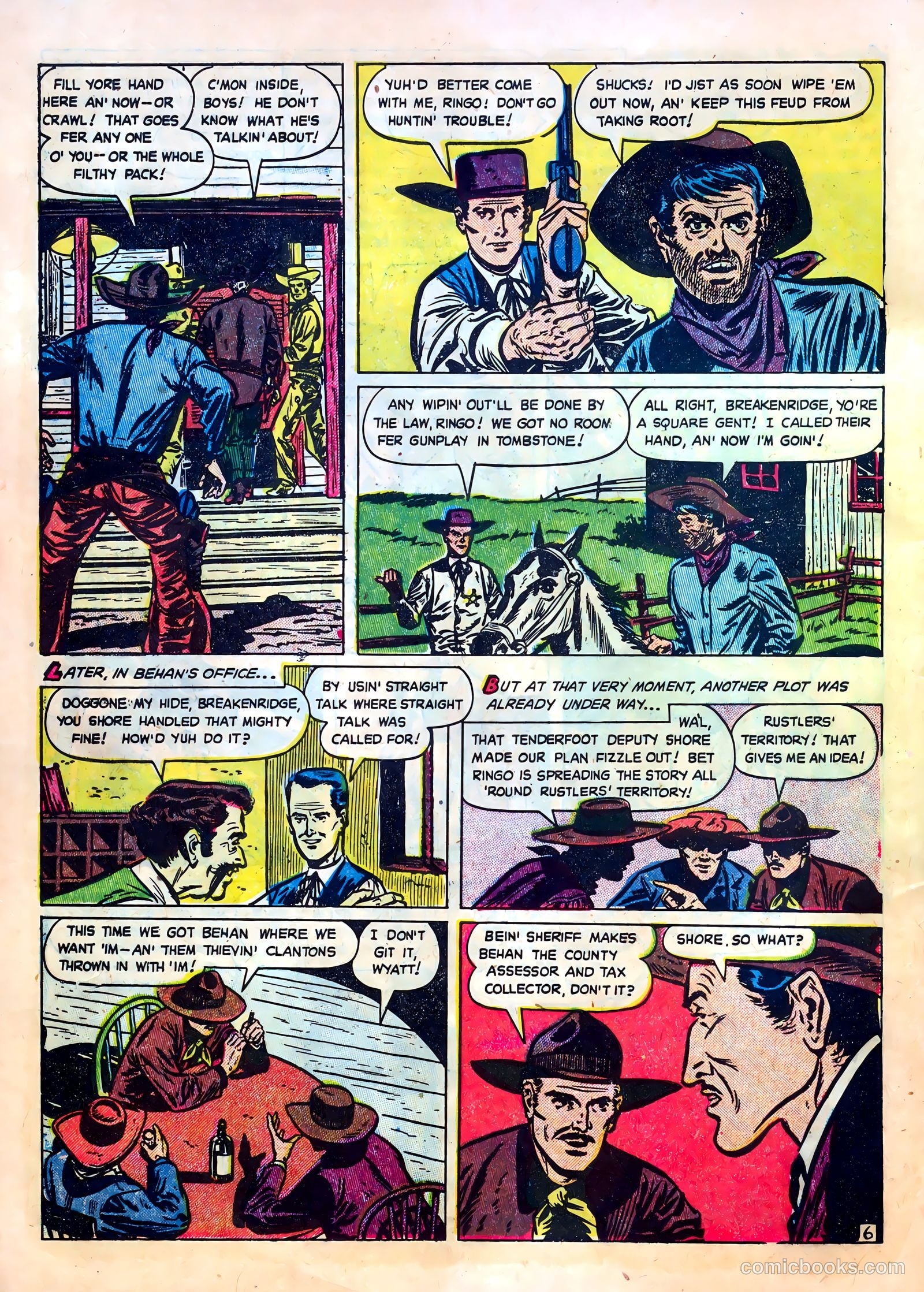Western Fighters v1 #7 — page 8 of 52