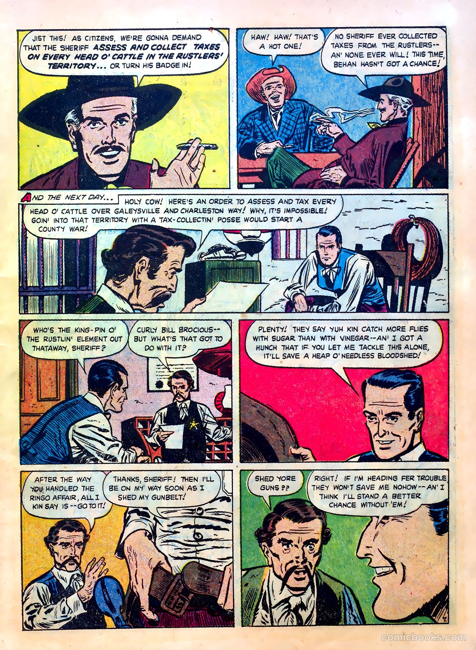 Western Fighters v1 #7 — page 9 of 52