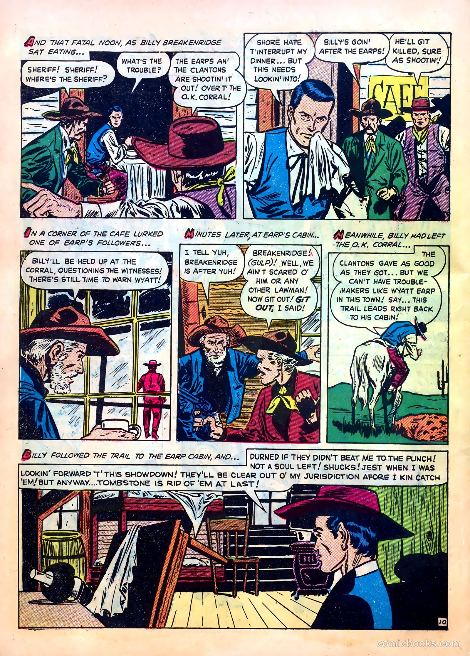 Western Fighters v1 #7 — page 12 of 52