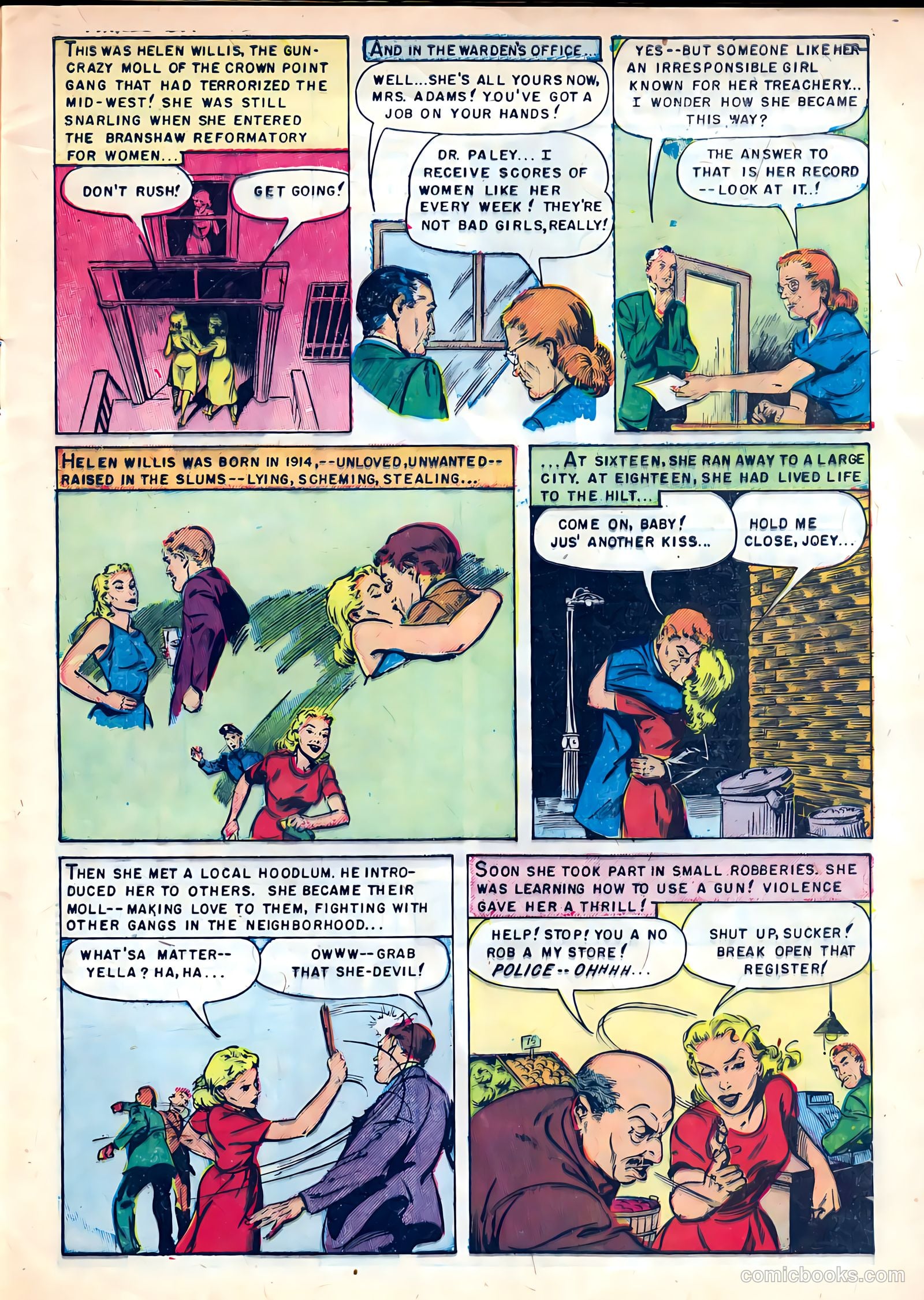 Parole Breakers #1 (1951) — page 5 of 36