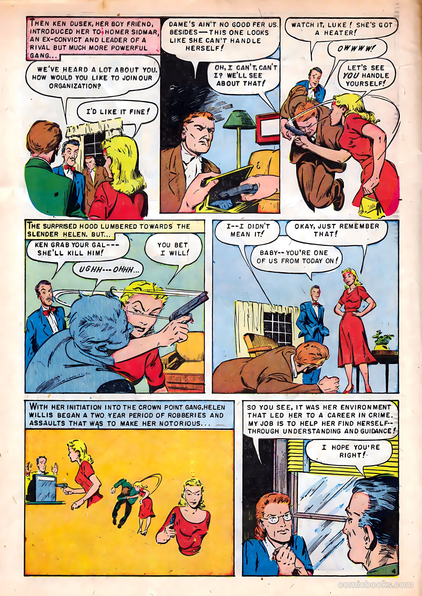 Parole Breakers #1 (1951) — page 6 of 36
