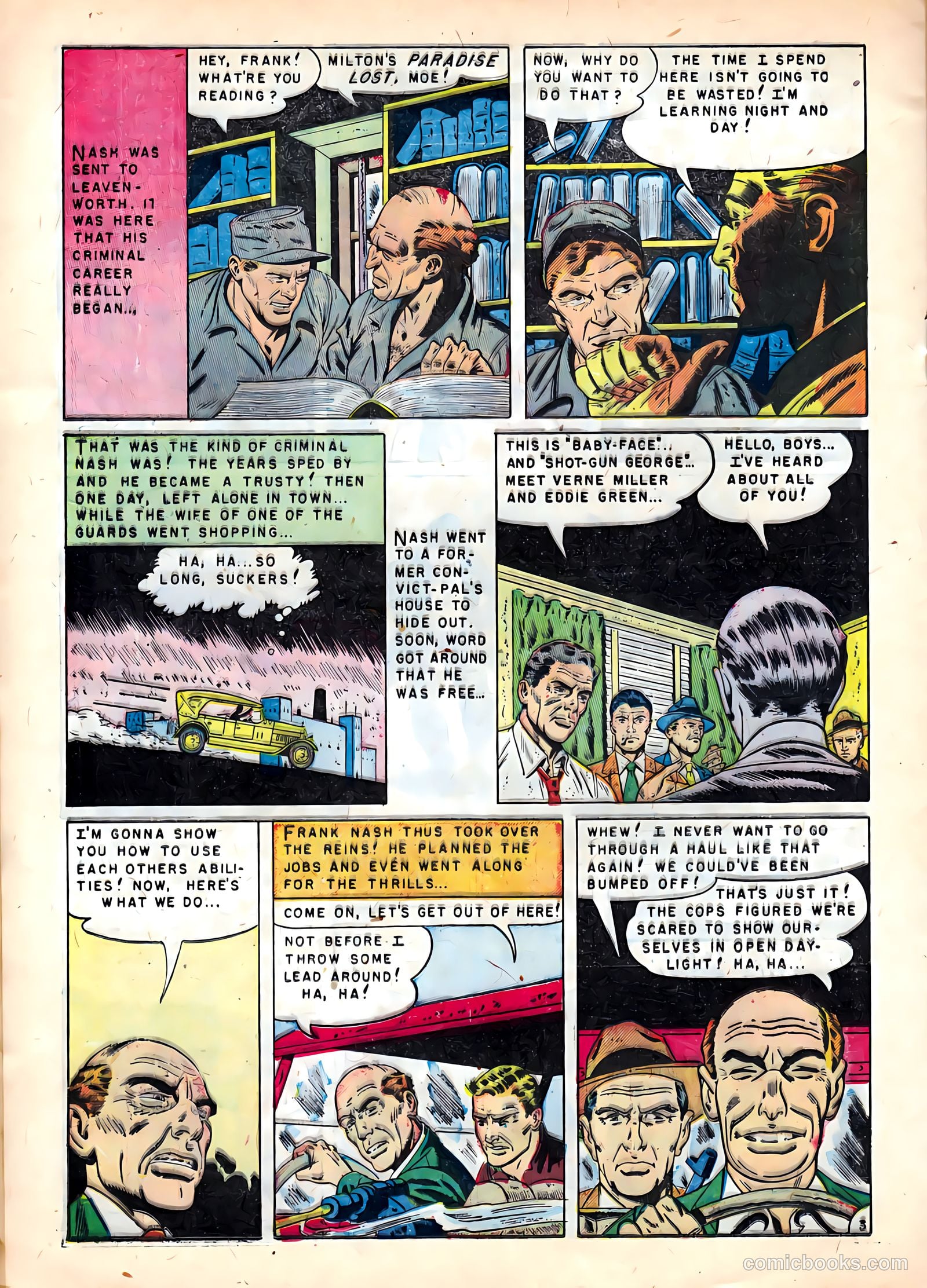 Parole Breakers #1 (1951) — page 20 of 36