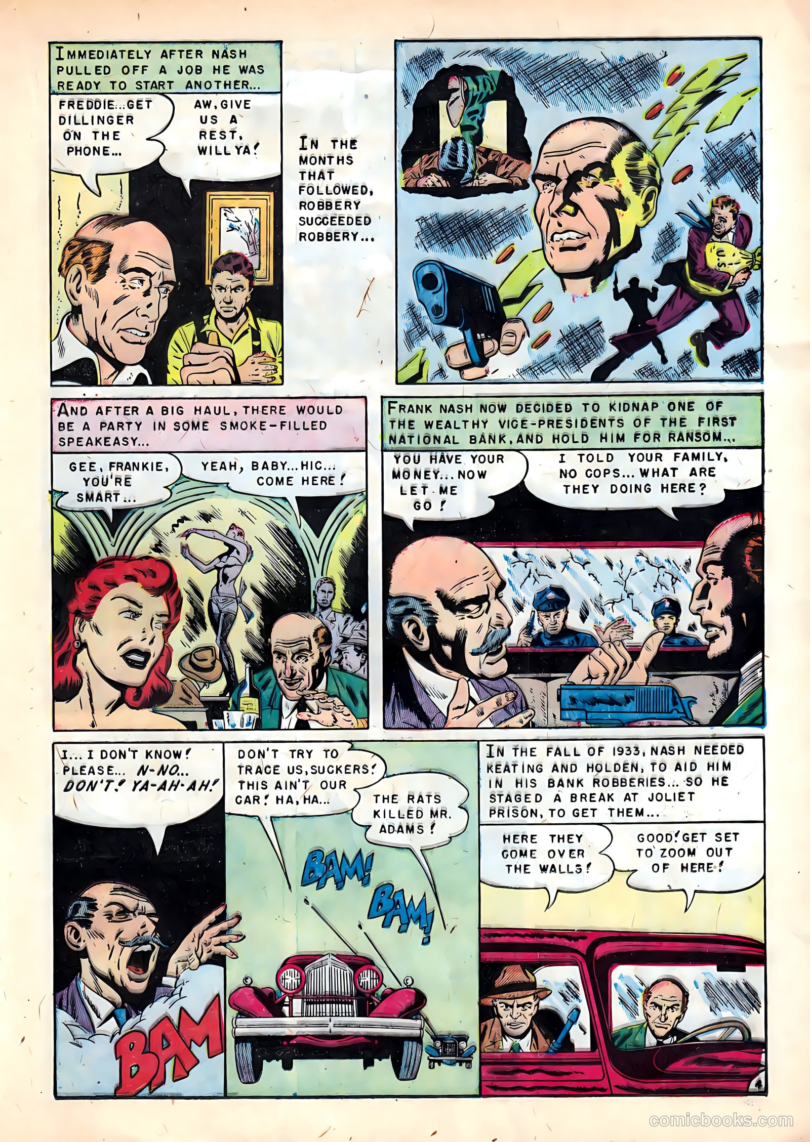 Parole Breakers #1 (1951) — page 21 of 36