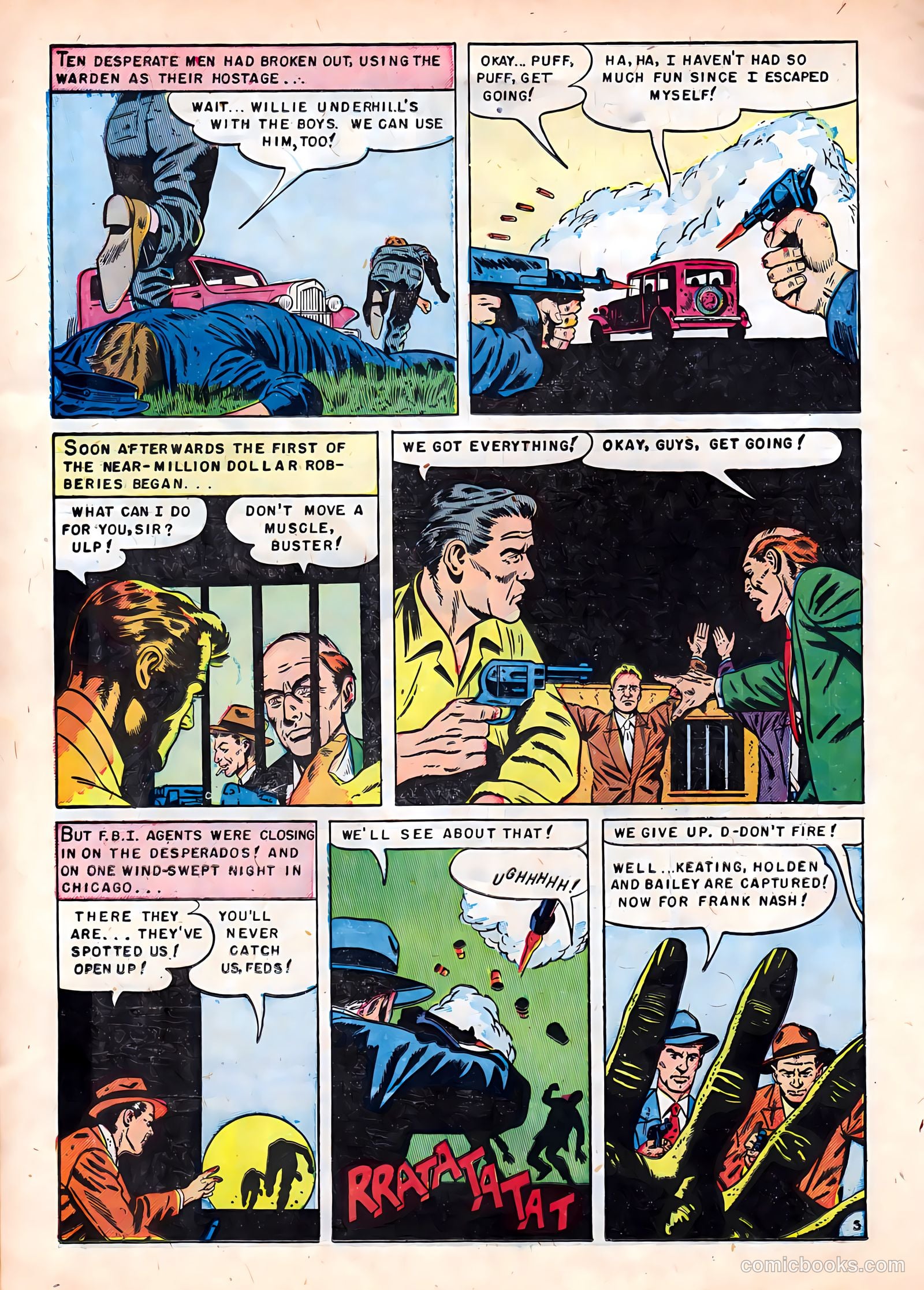 Parole Breakers #1 (1951) — page 22 of 36