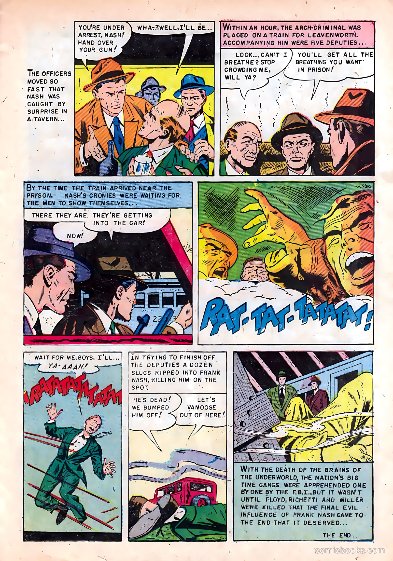 Parole Breakers #1 (1951) — page 23 of 36