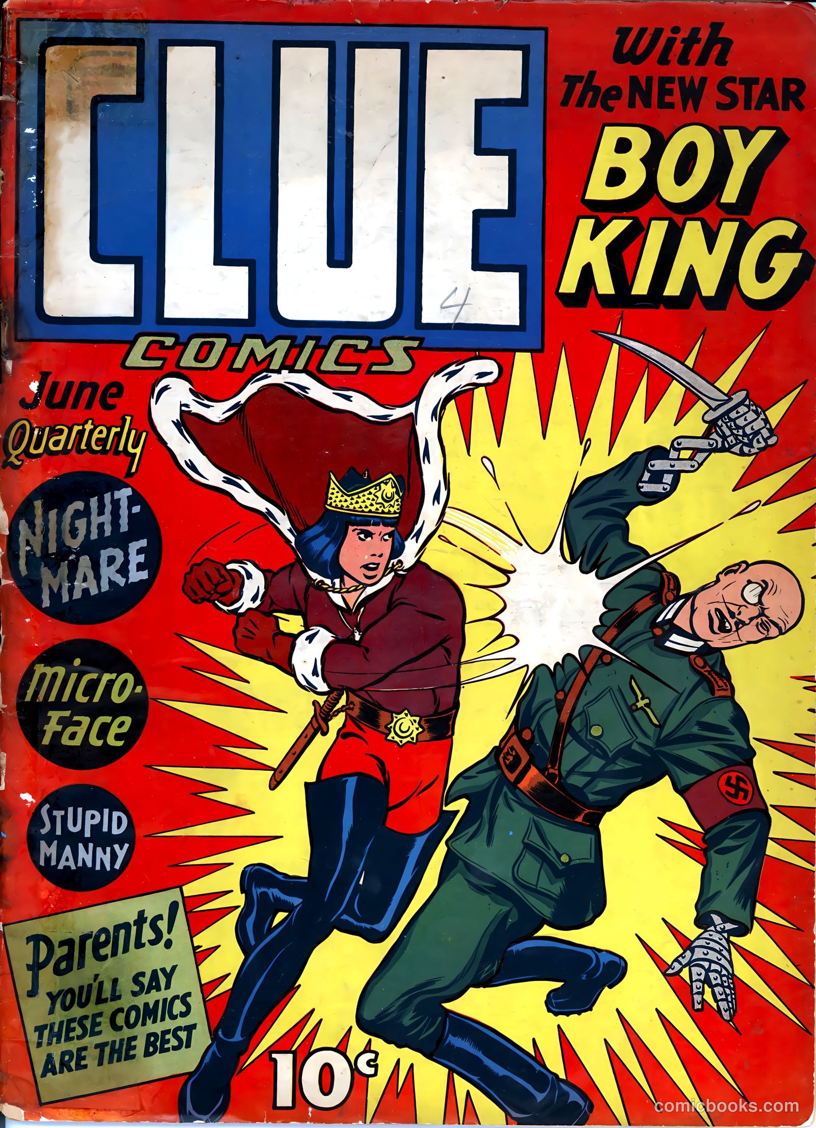 Clue Comics #4