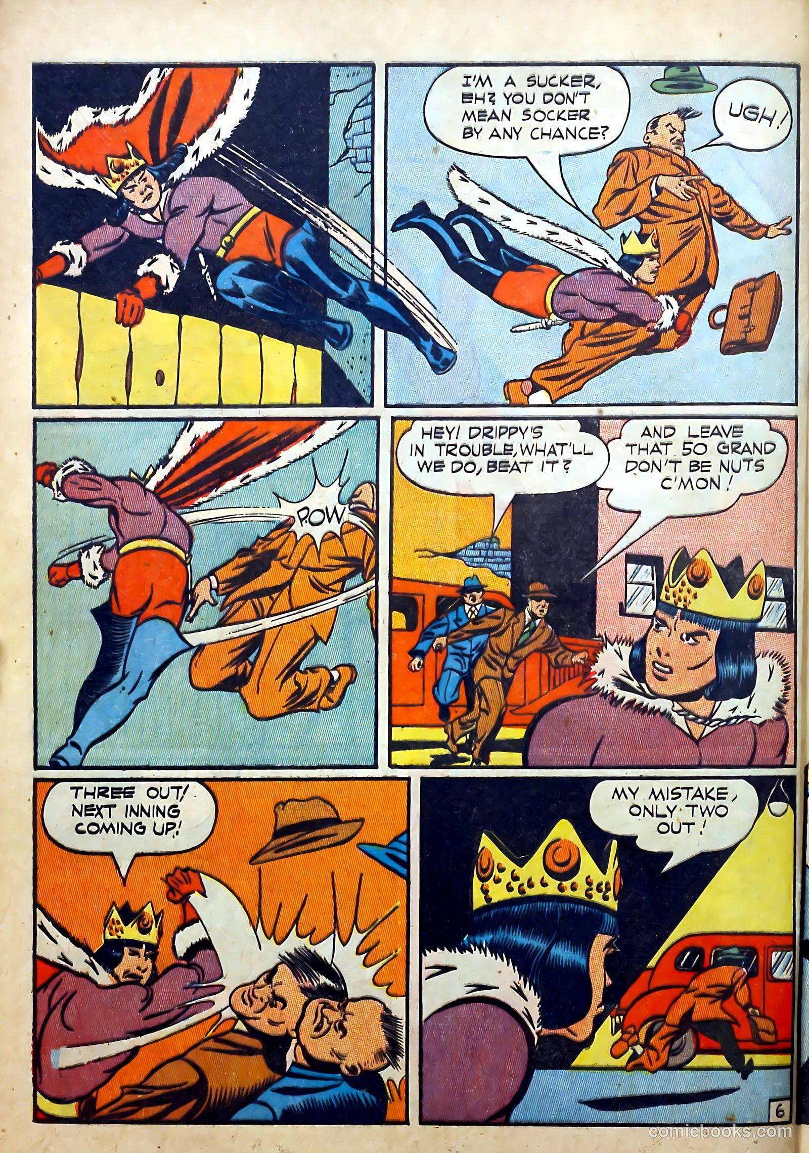 Clue Comics #4 (1943) — page 8 of 68