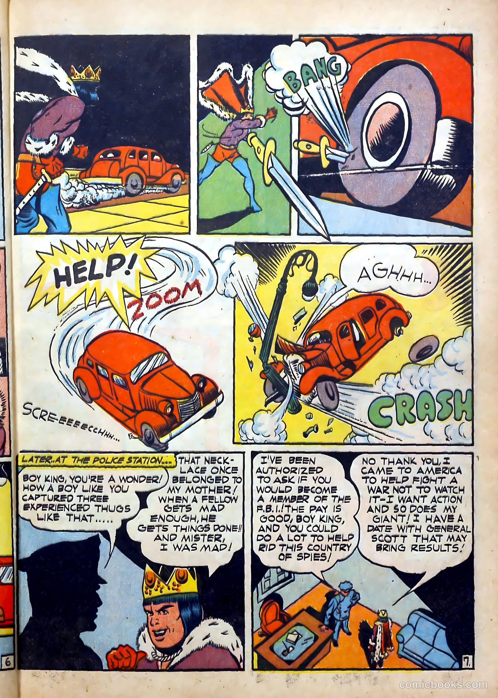 Clue Comics #4 (1943) — page 9 of 68