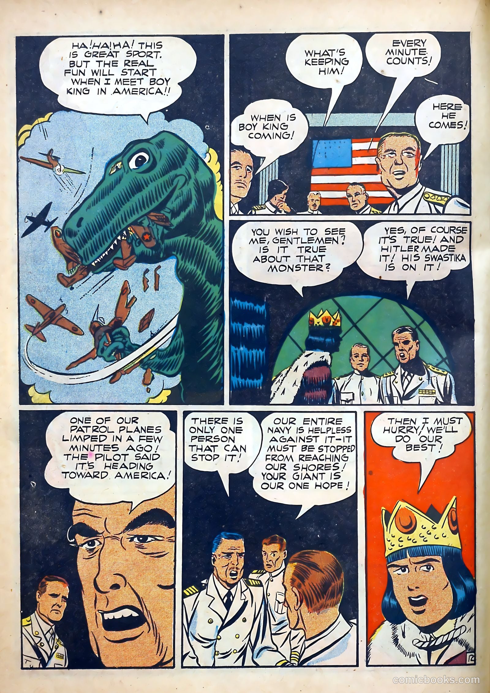 Clue Comics #4 (1943) — page 14 of 68