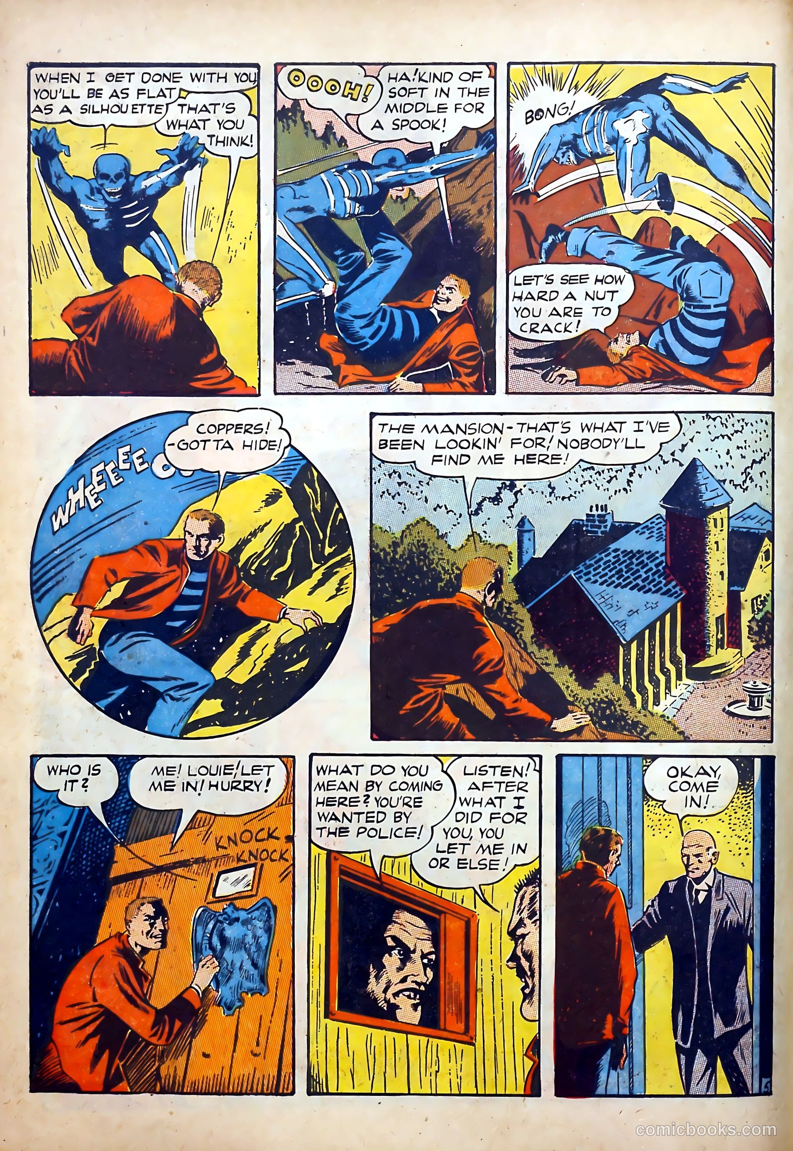 Clue Comics #4 (1943) — page 22 of 68
