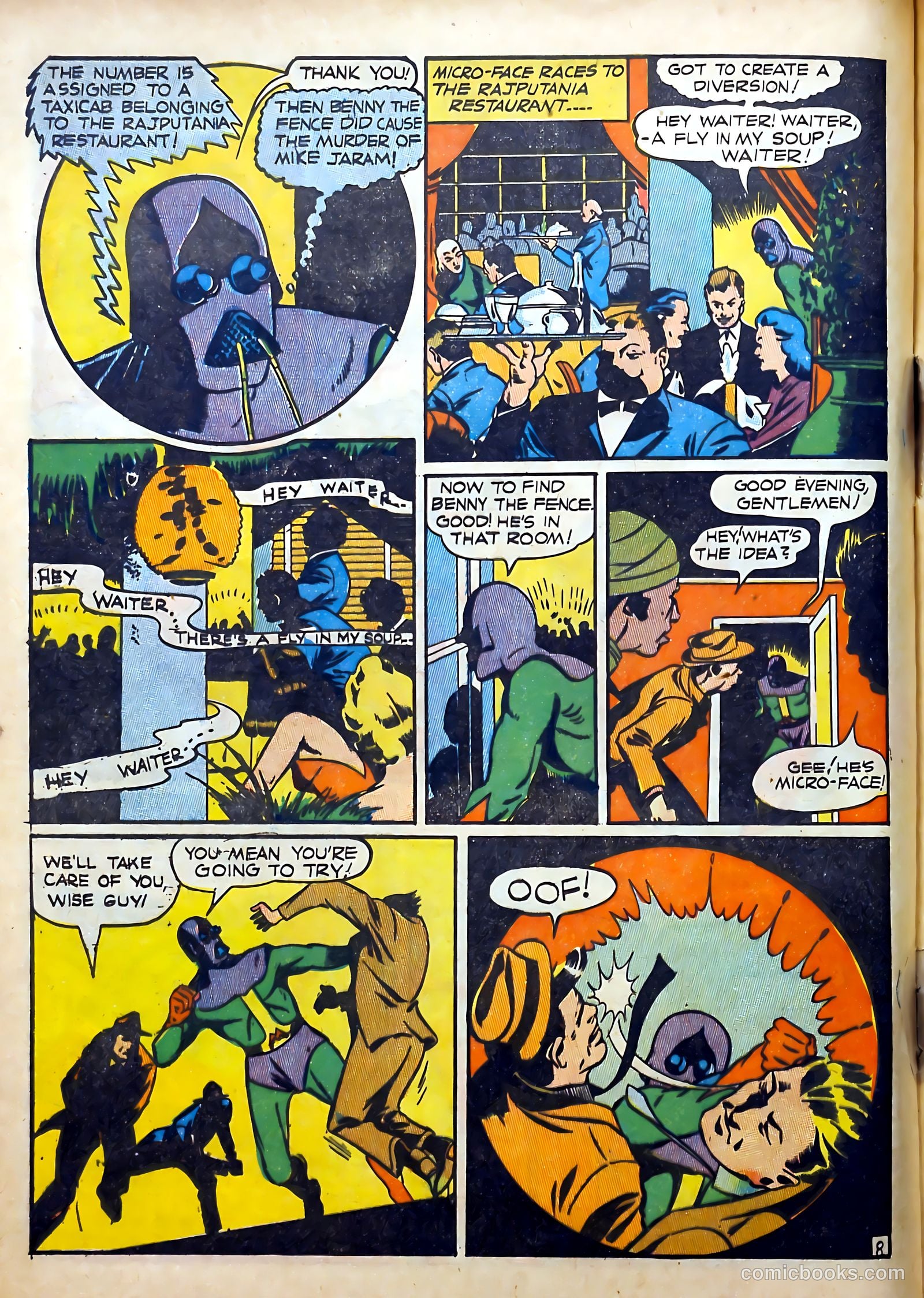 Clue Comics #4 (1943) — page 40 of 68