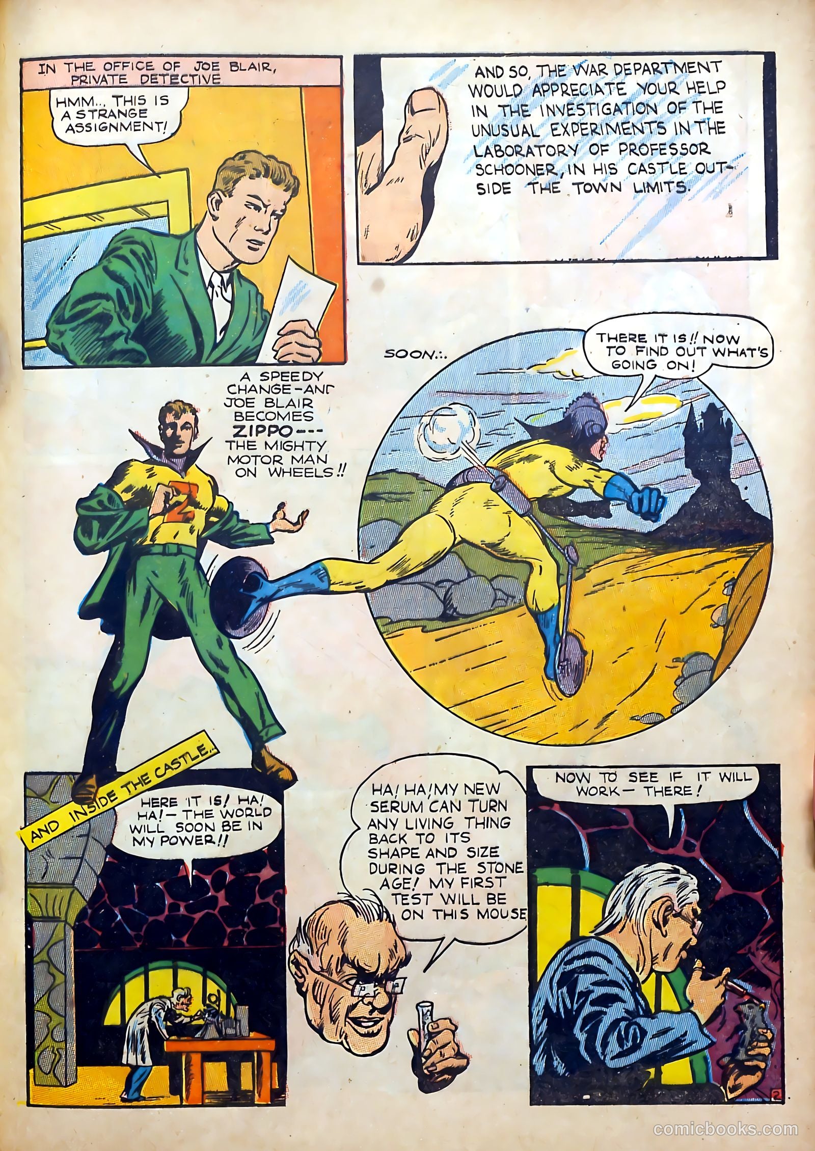 Clue Comics #4 (1943) — page 45 of 68