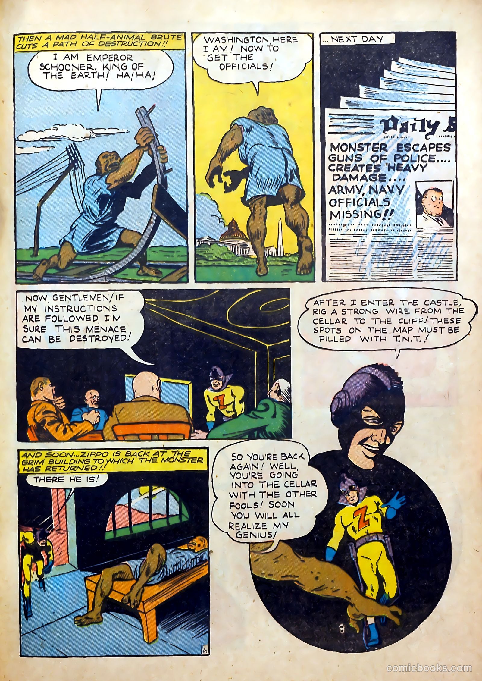 Clue Comics #4 (1943) — page 49 of 68
