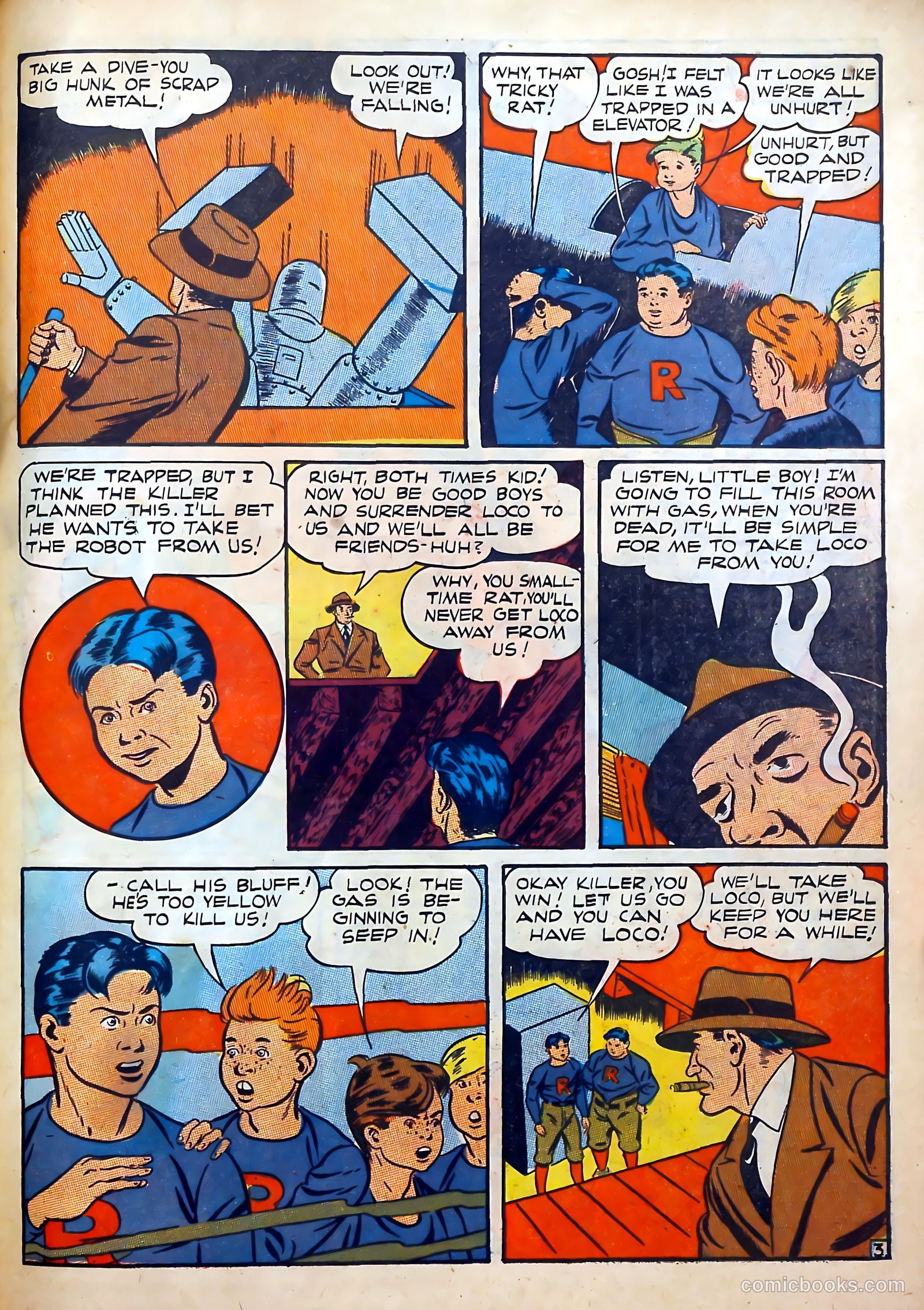 Clue Comics #4 (1943) — page 55 of 68