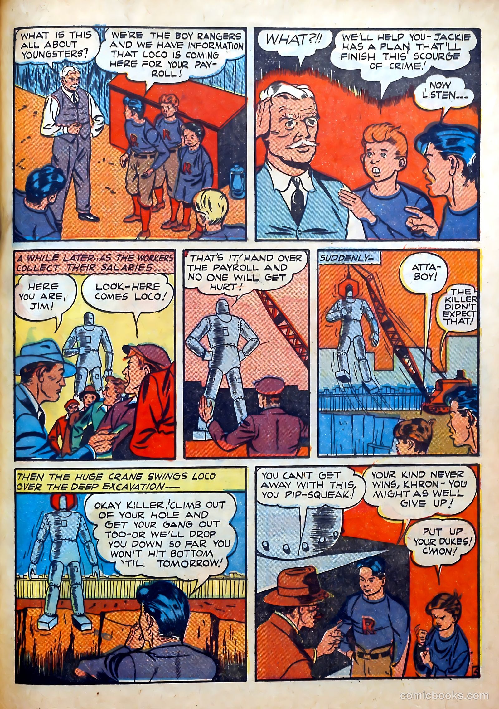 Clue Comics #4 (1943) — page 57 of 68