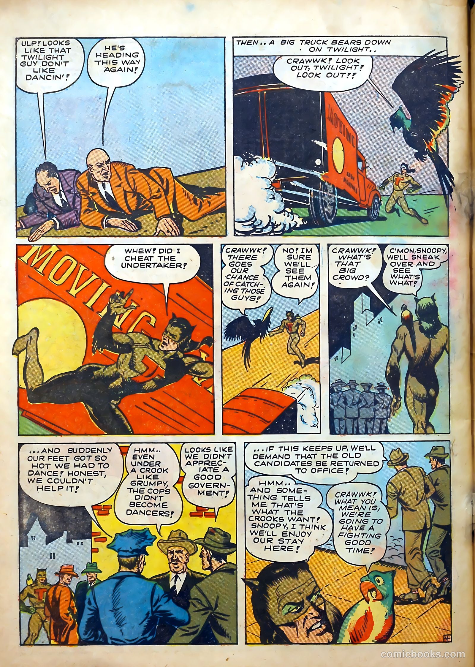 Clue Comics #4 (1943) — page 62 of 68