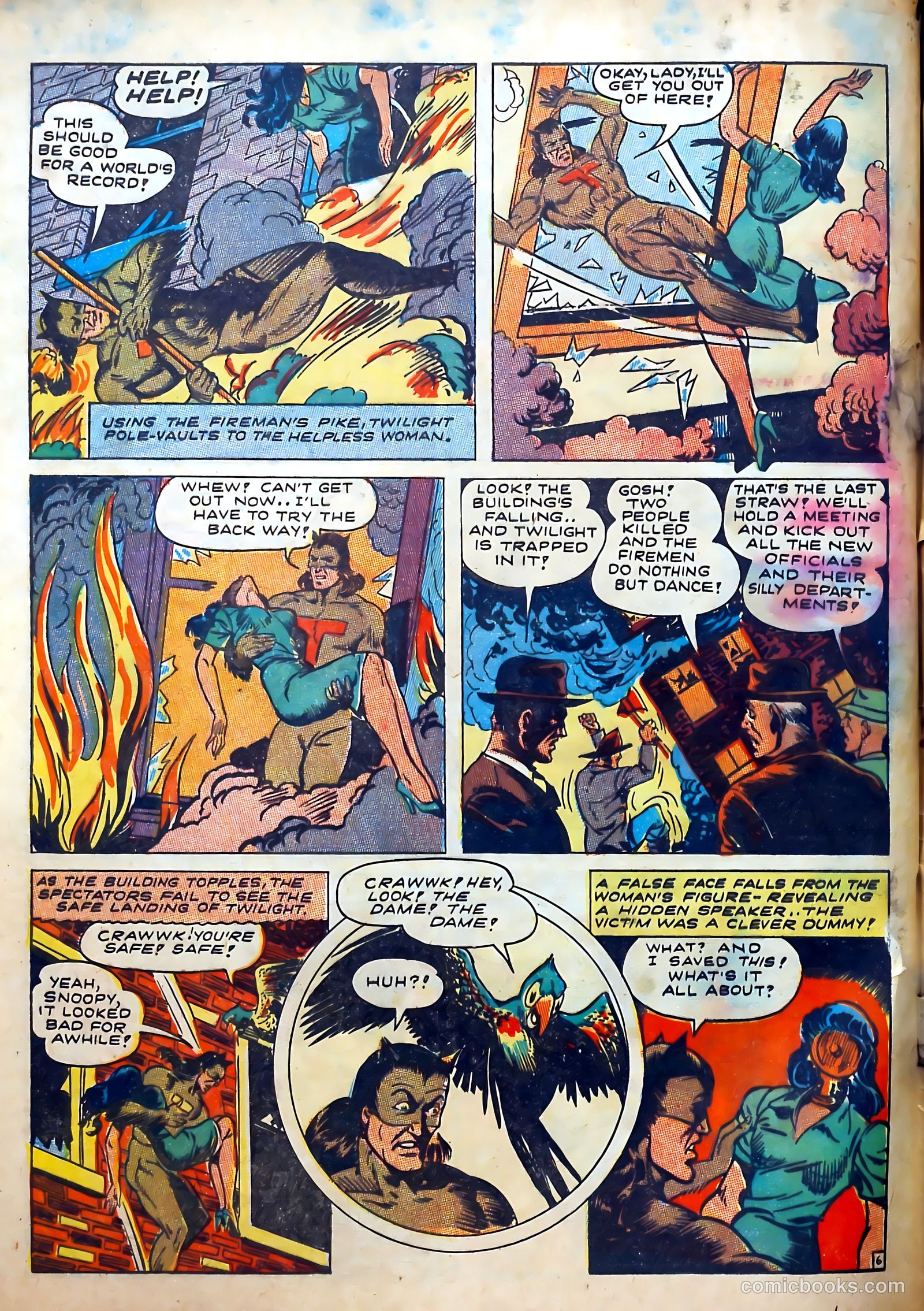 Clue Comics #4 (1943) — page 64 of 68
