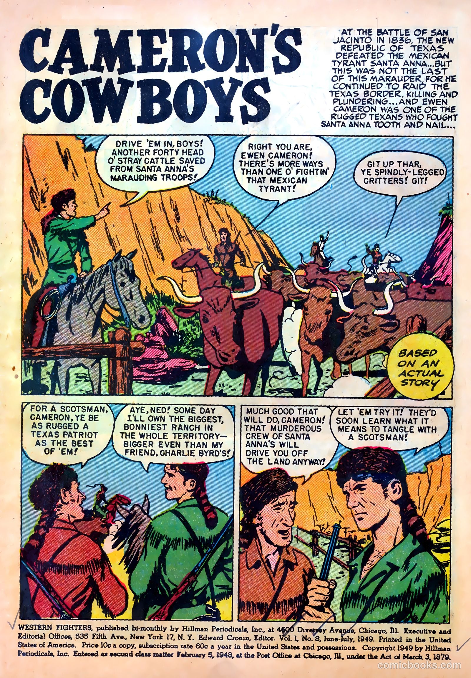 Western Fighters v1 #8 — page 3 of 52