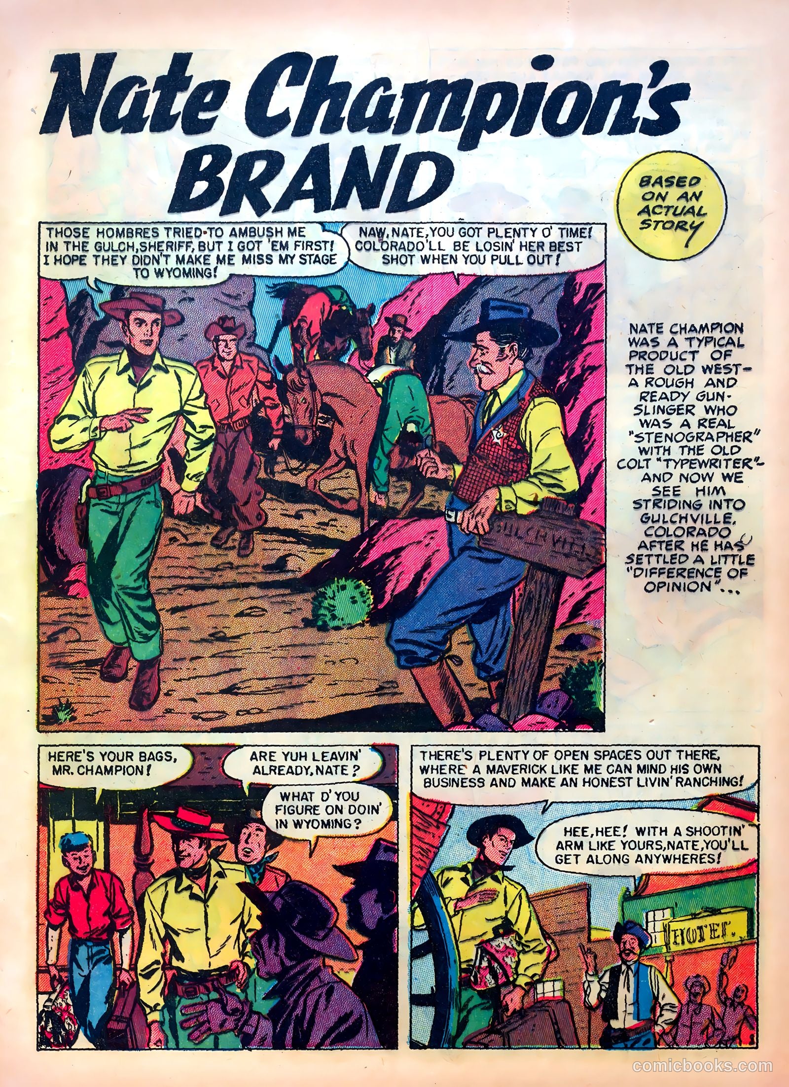 Western Fighters v1 #8 — page 13 of 52