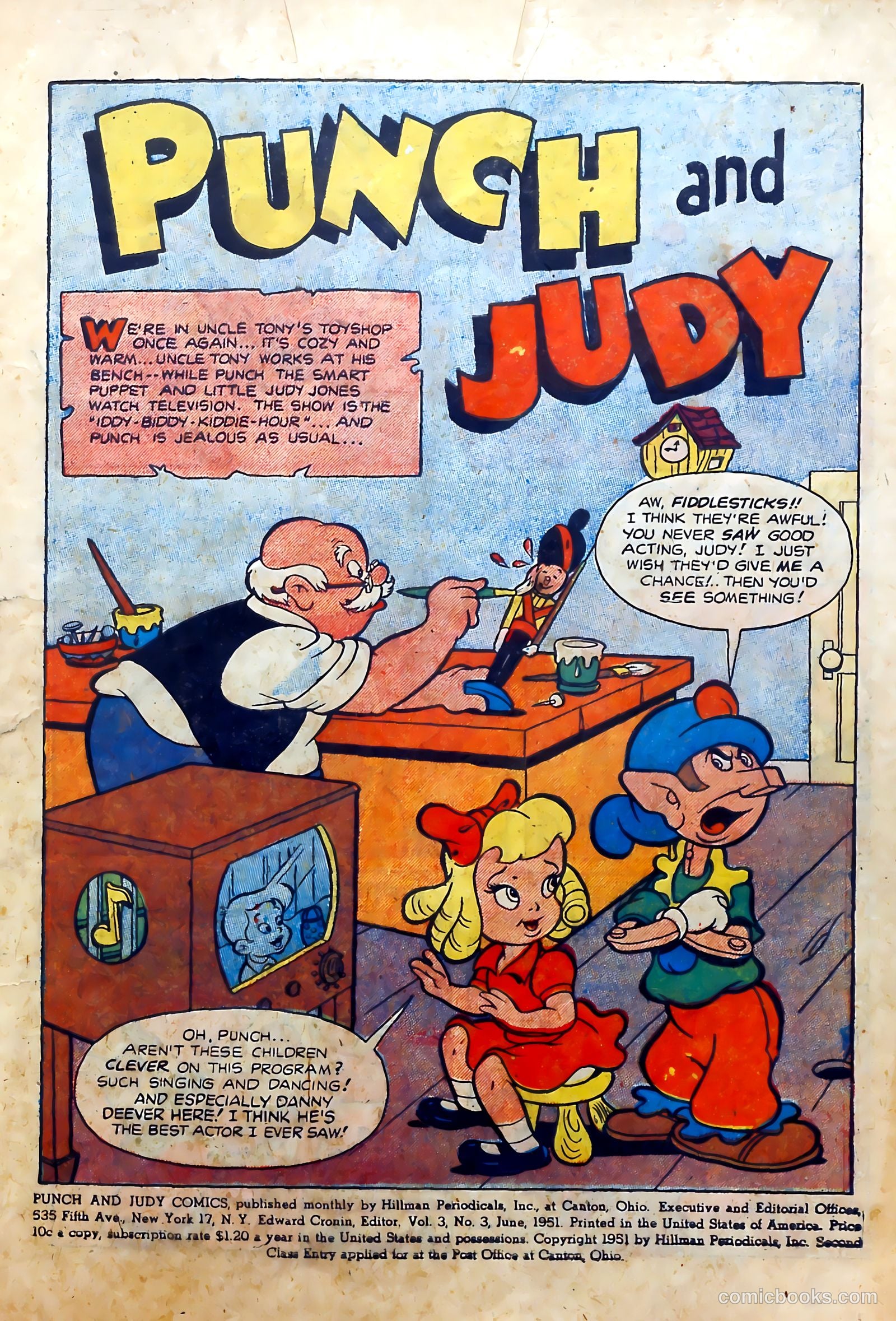 Punch and Judy v3 #3 — page 3 of 36