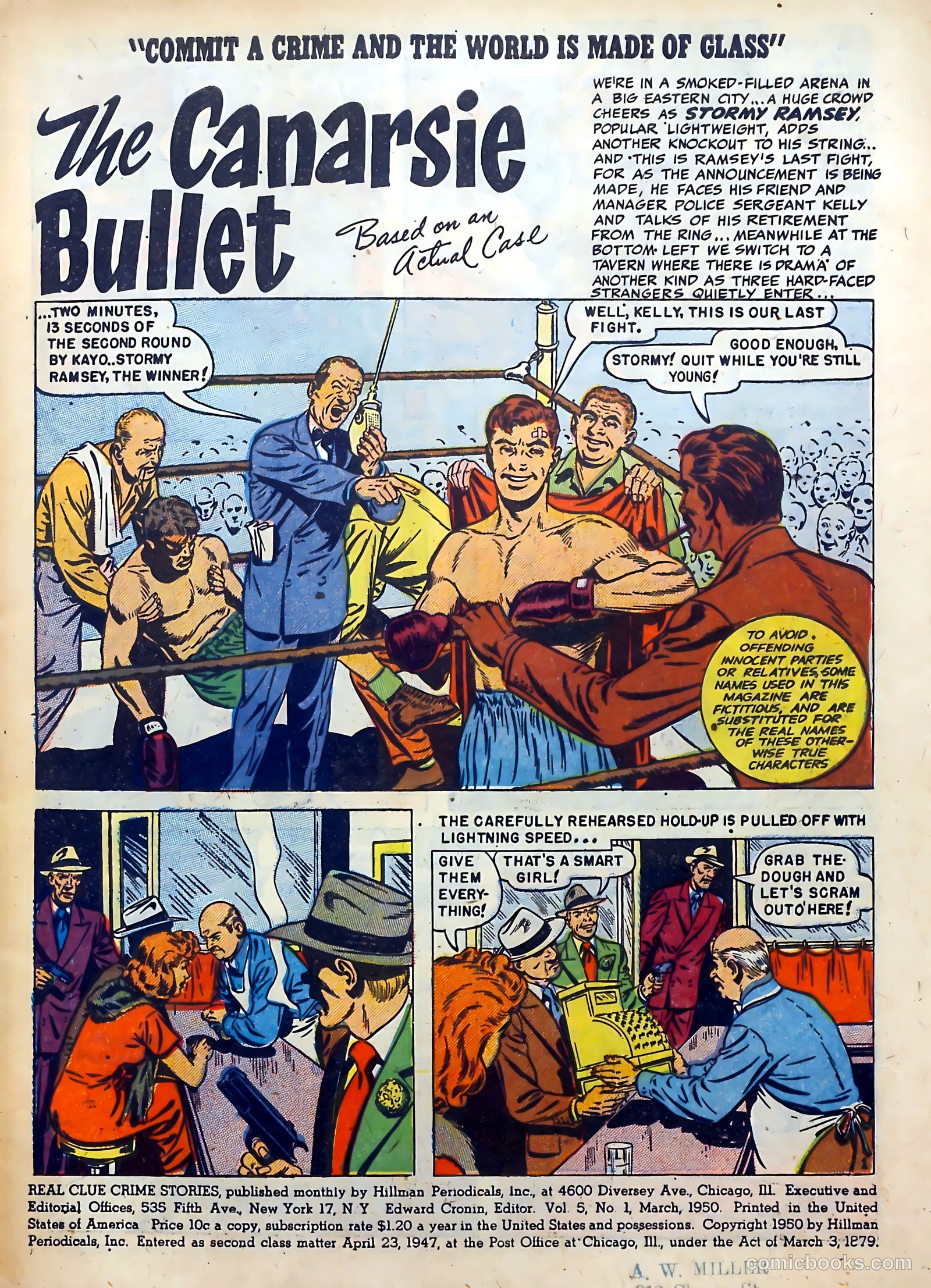 Real Clue Crime Stories v5 #1 — page 3 of 52