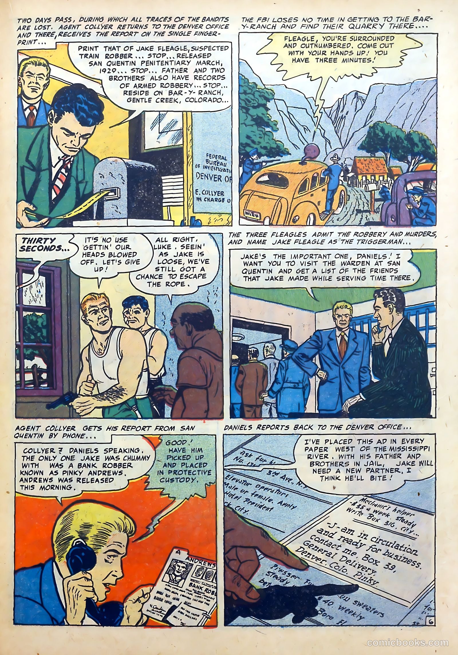 Real Clue Crime Stories v5 #1 — page 23 of 52