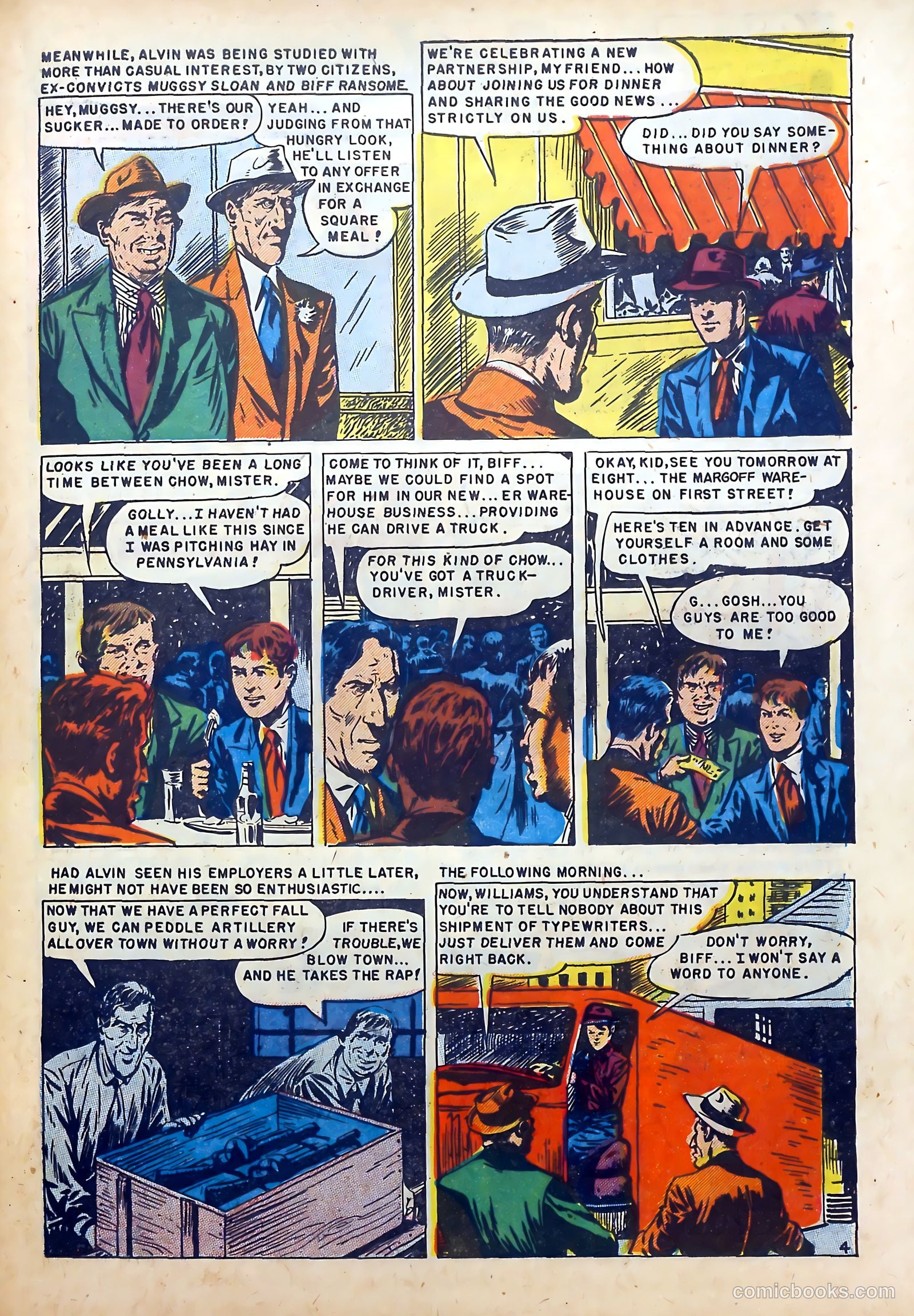 Real Clue Crime Stories v5 #1 — page 35 of 52