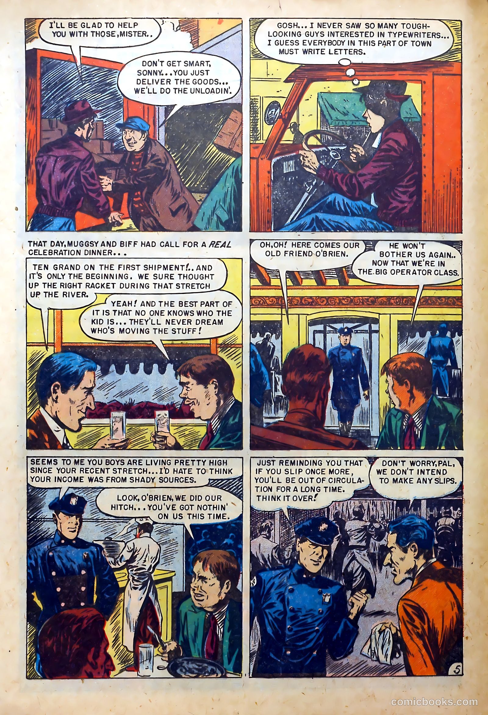 Real Clue Crime Stories v5 #1 — page 36 of 52
