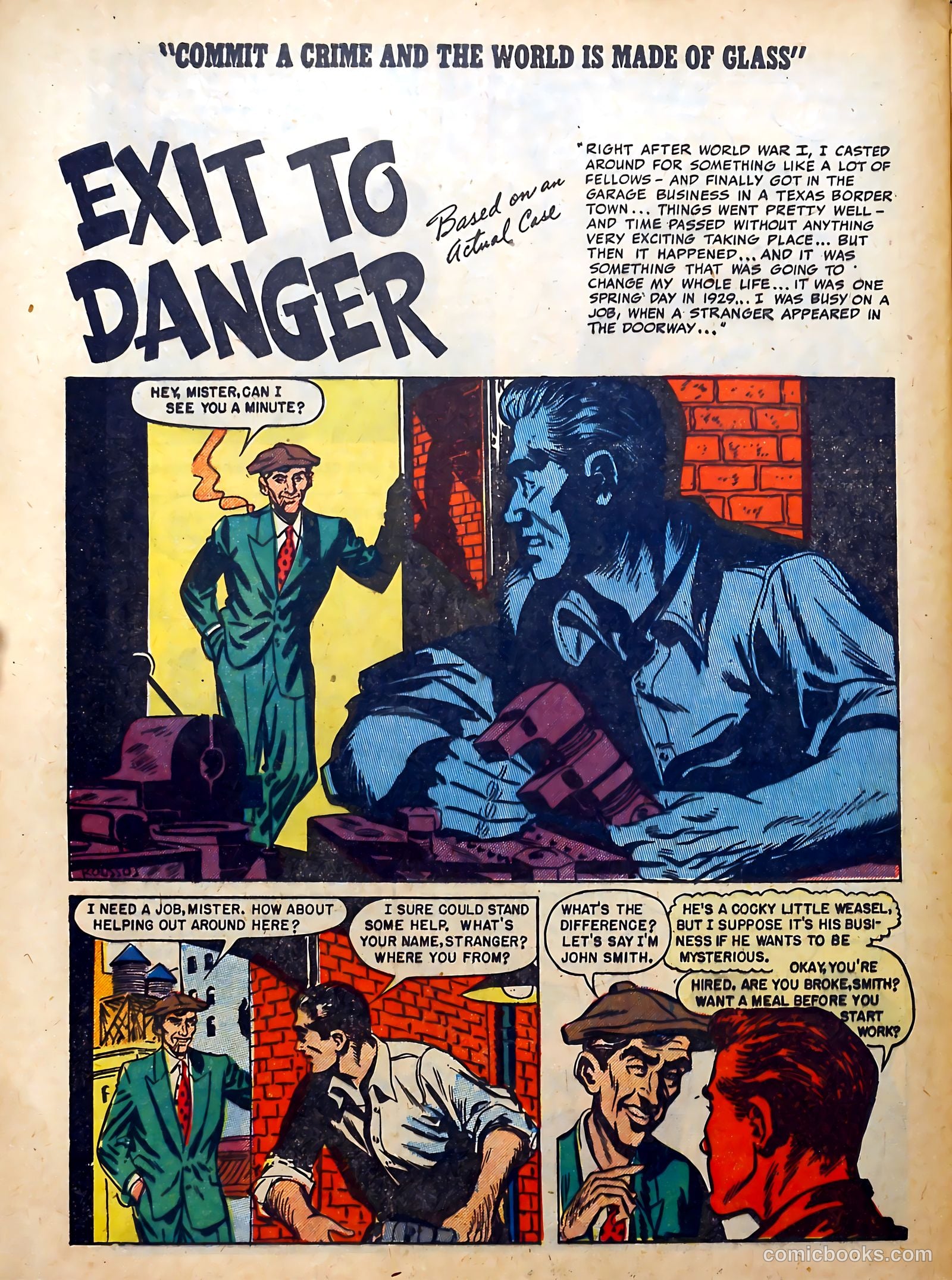 Real Clue Crime Stories v5 #1 — page 40 of 52