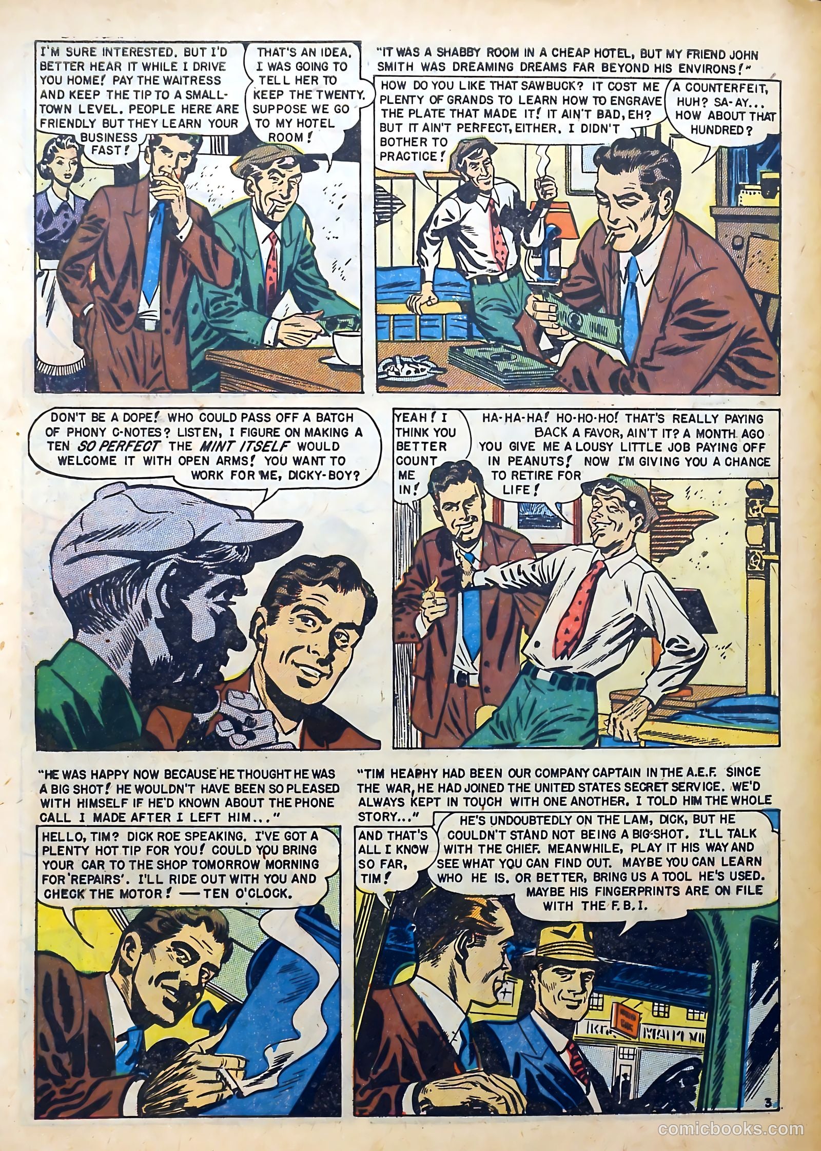 Real Clue Crime Stories v5 #1 — page 42 of 52