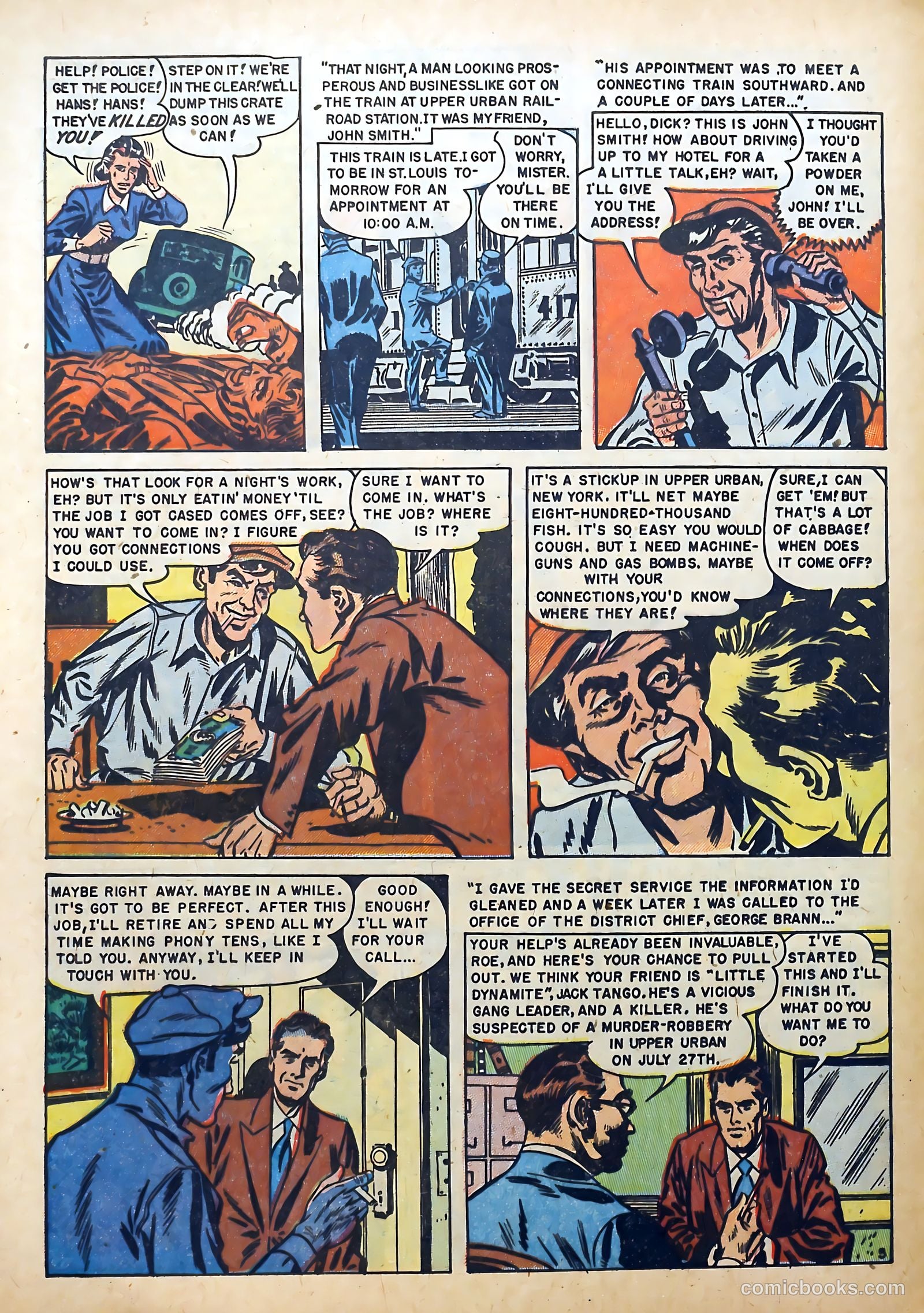 Real Clue Crime Stories v5 #1 — page 44 of 52