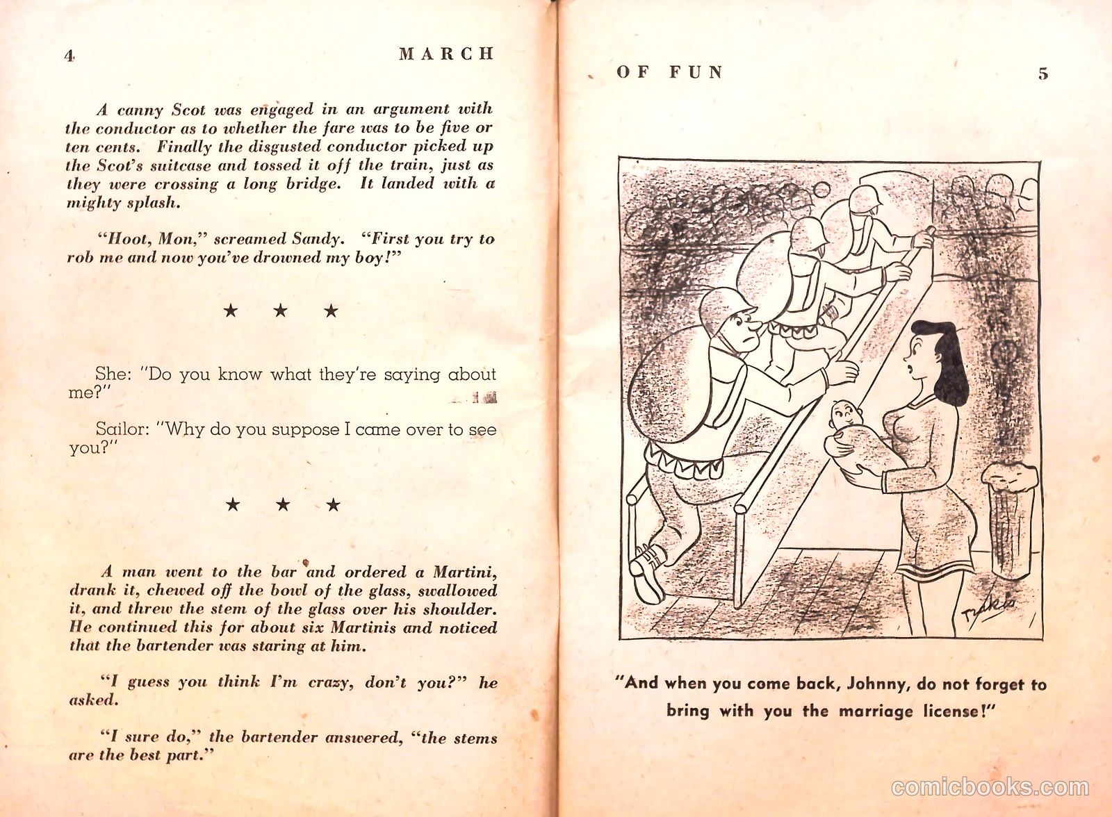 March of Fun #nn (1945) — page 4 of 48