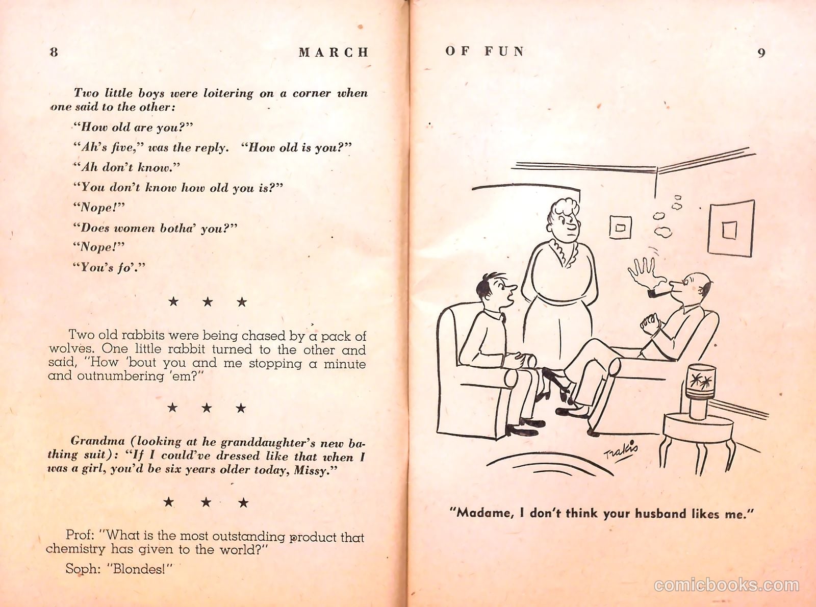 March of Fun #nn (1945) — page 6 of 48