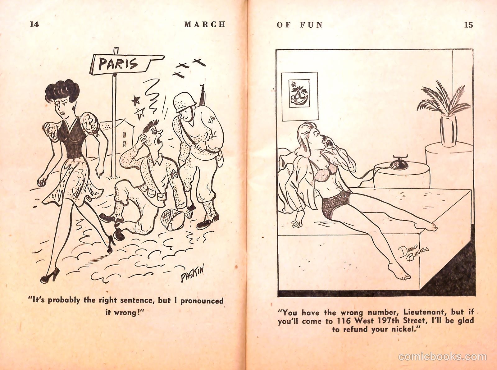 March of Fun #nn (1945) — page 9 of 48